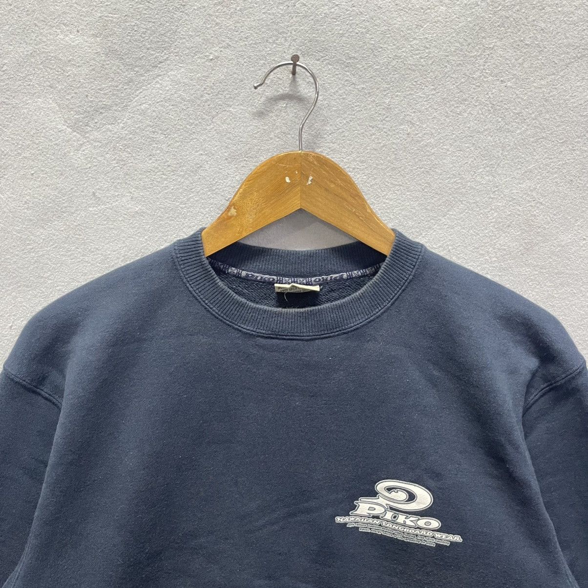 Vintage Vintage Piko “Hawaiian Longboard Wear” Logo Sweatshirt Size US M / EU 48-50 / 2 - 4 Thumbnail