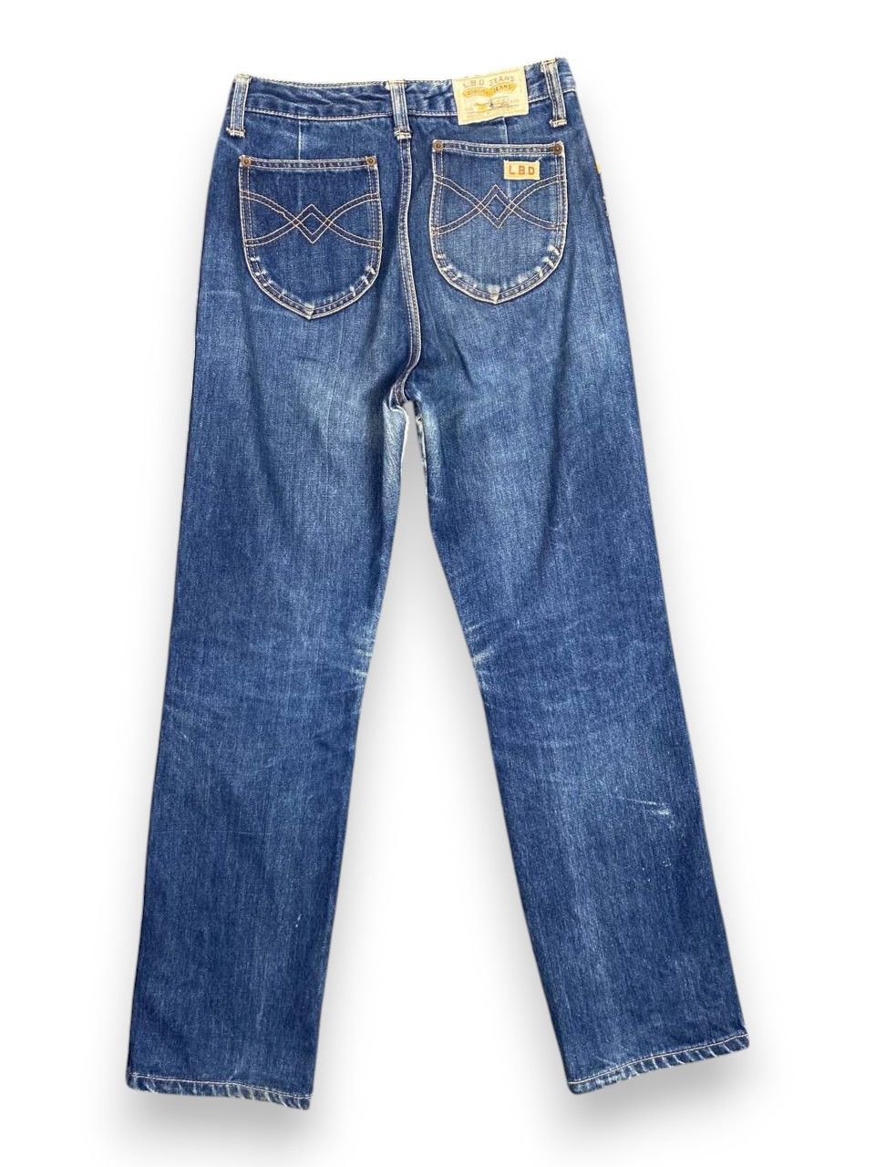 Vintage vintage lovebird highwaist denim talon zipper Size US 27 - 2 Thumbnail