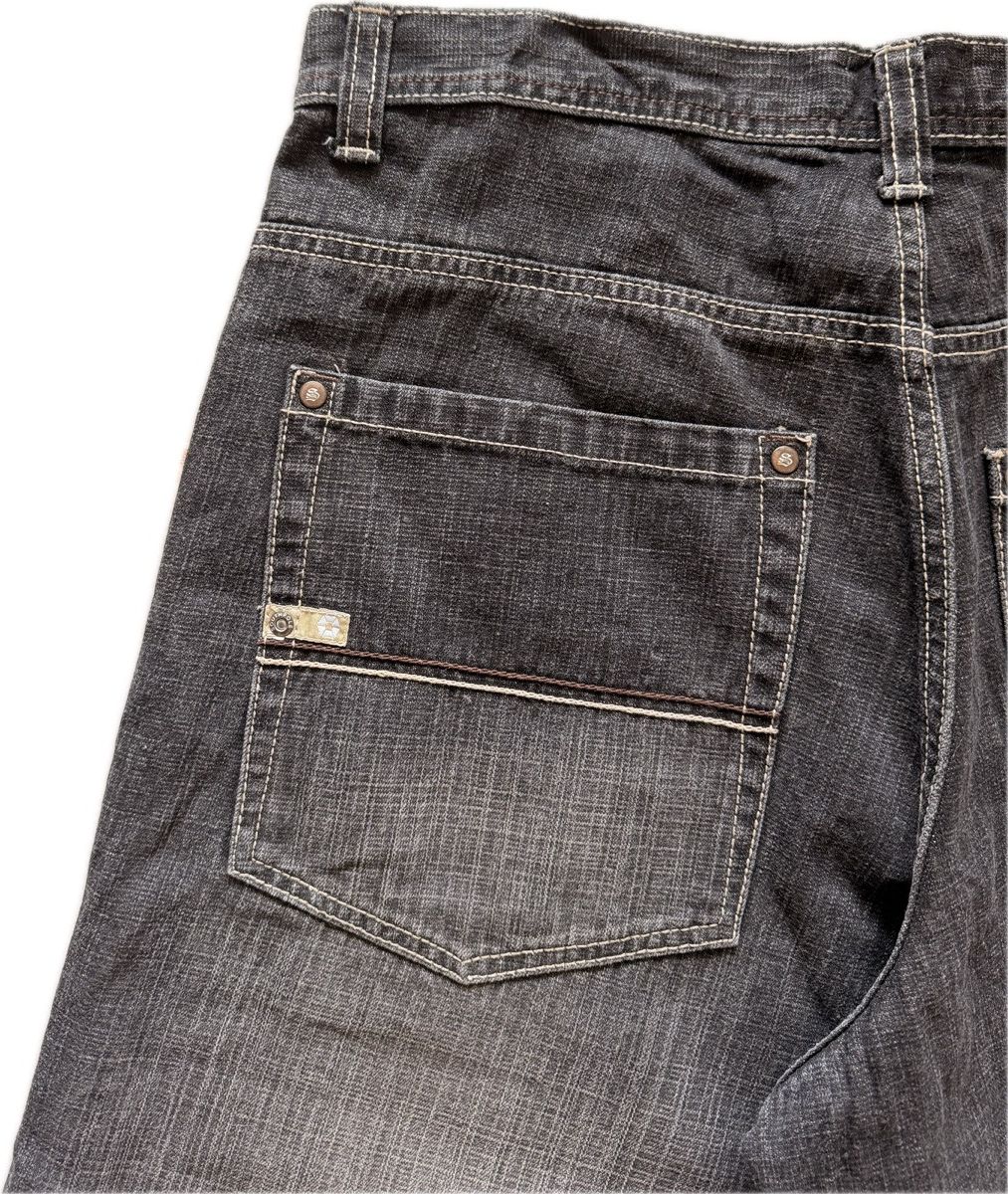 Southpole Gold Tab Black Southpole Jorts Size US 34 / EU 50 - 2 Thumbnail