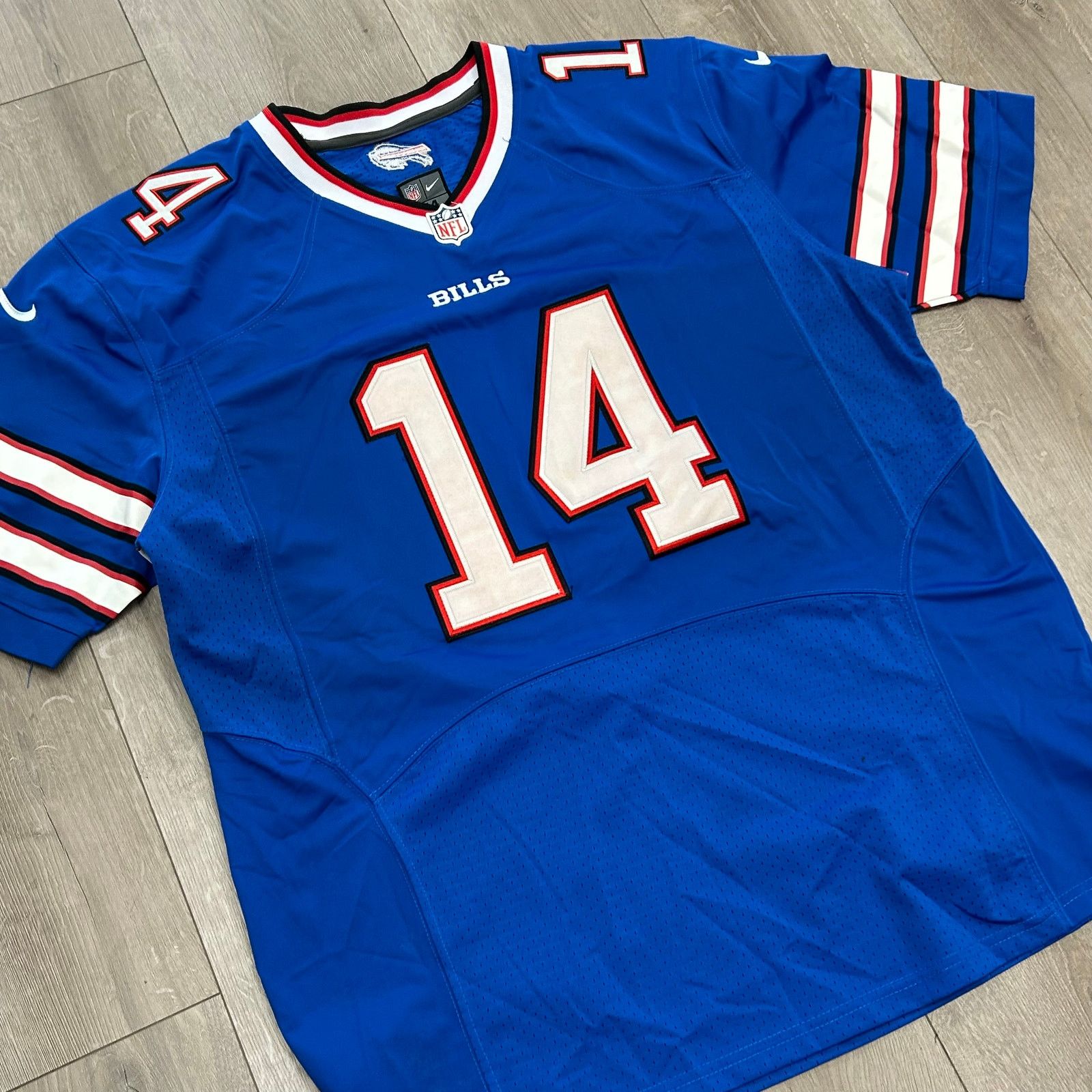 Vintage Nike Buffalo Bills Stefon Diggs football jersey Blue Size 44 Size US XL / EU 56 / 4 - 2 Thumbnail