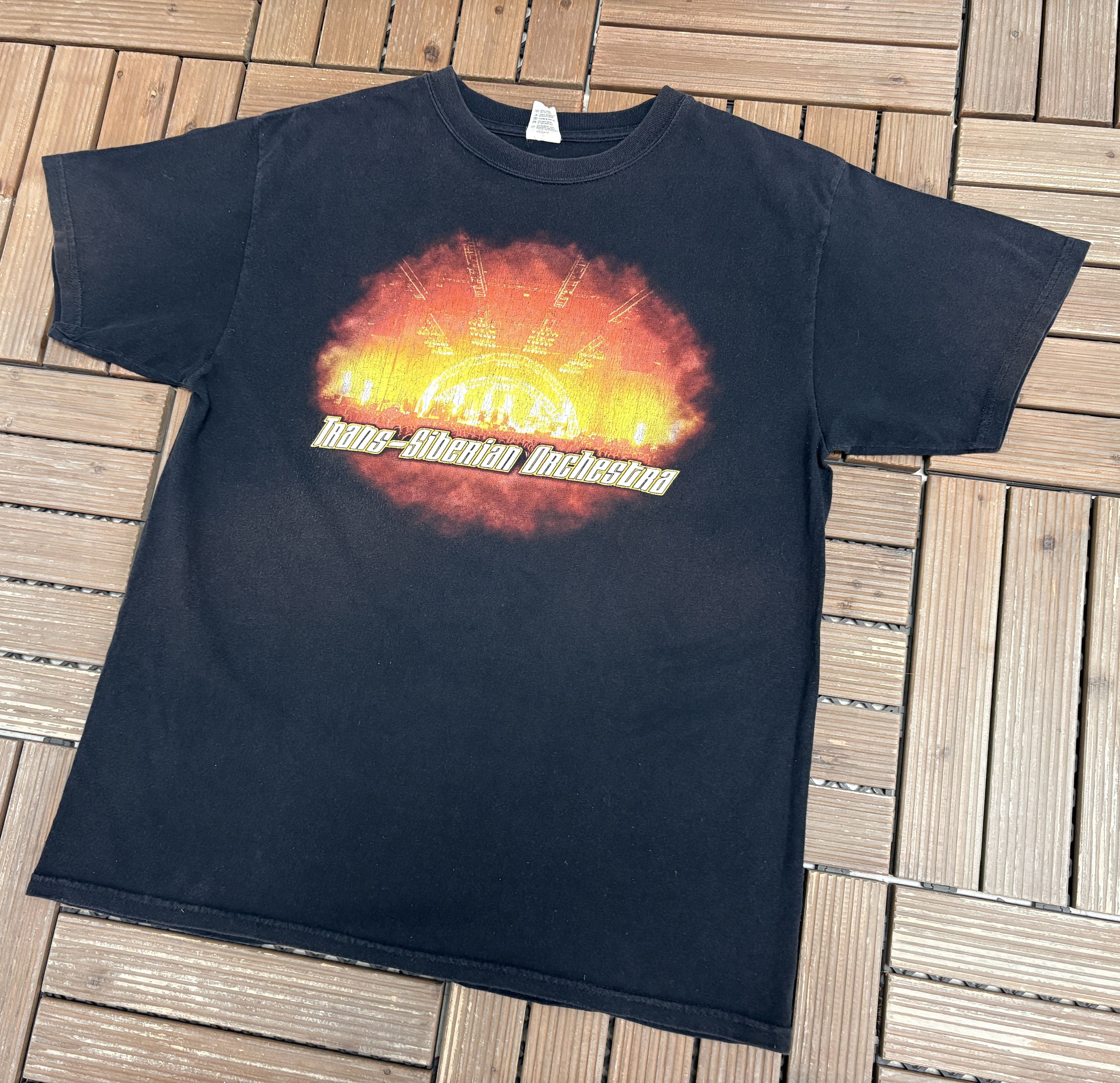 Vintage Trans-Siberian Orchestra Winter Tour 2008 Vintage Tee Size US L / EU 52-54 / 3 - 3 Thumbnail