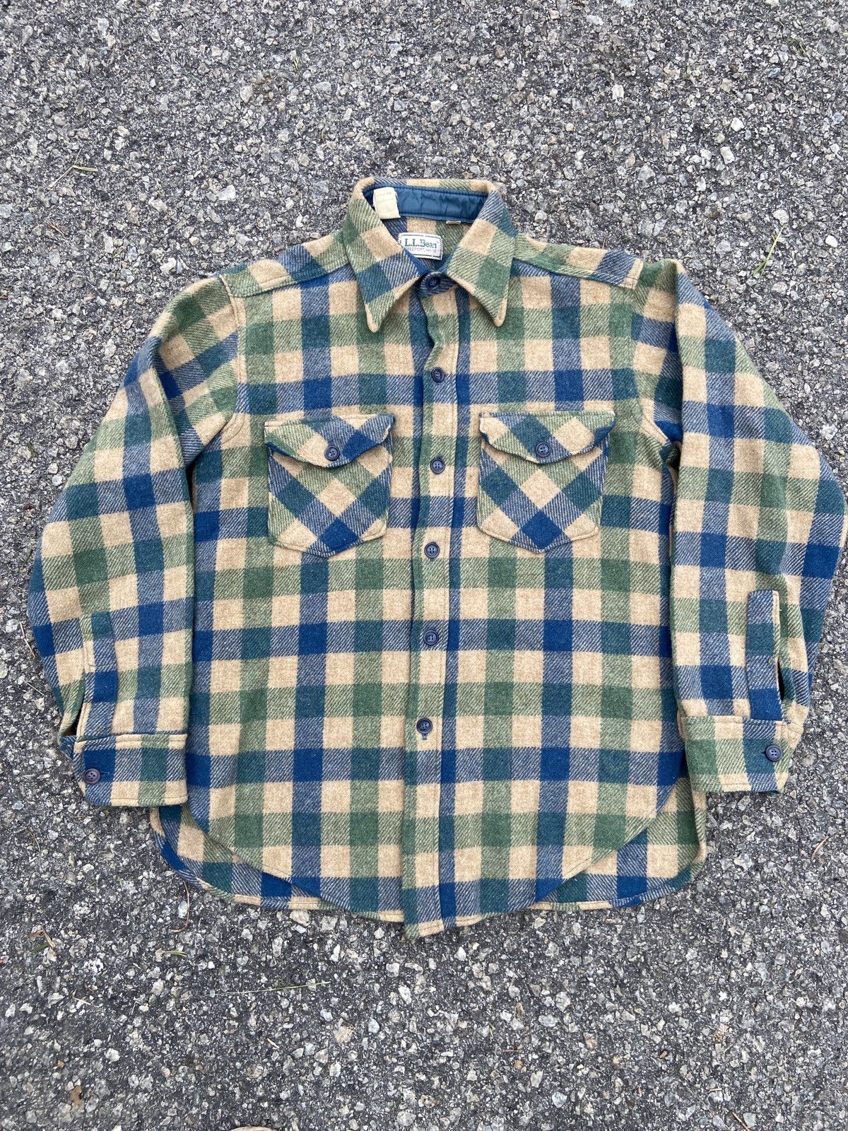 L.L. Bean × Vintage Vintage LL Bean Flannel Size US L / EU 52-54 / 3 - 9 Thumbnail
