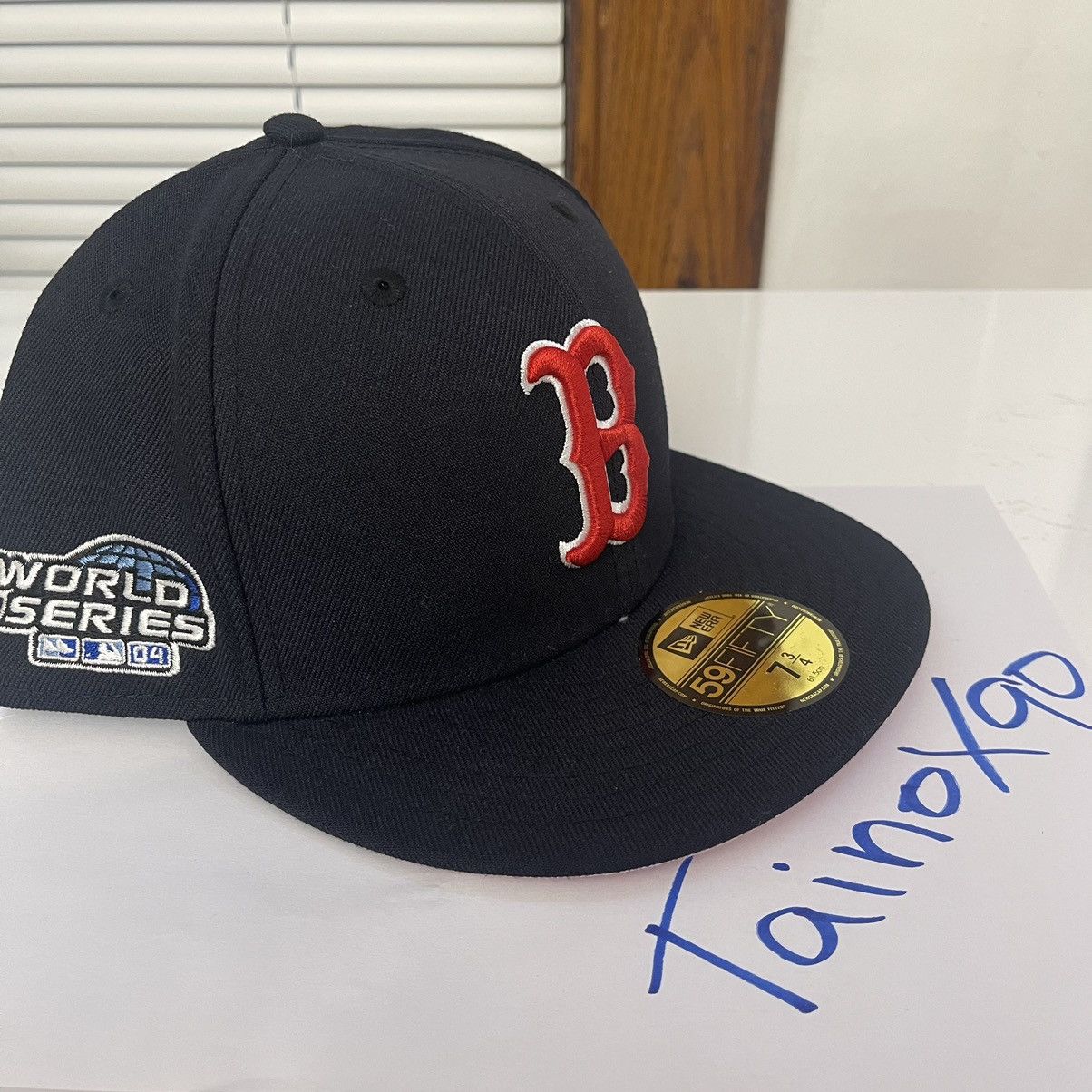 Lids × MLB × New Era Boston Redsox 7 3/4 New Era 59fifty Pink Bottom Size ONE SIZE - 1 Thumbnail
