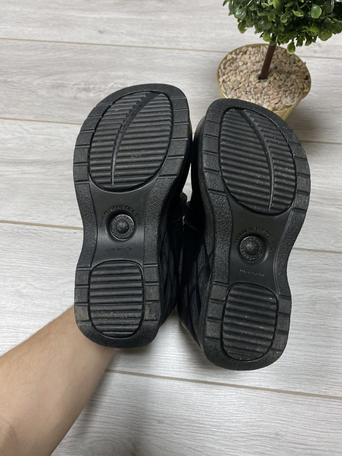 New Rock New Rock leather high boots sandals Size US 9 / IT 39 - 9 Thumbnail