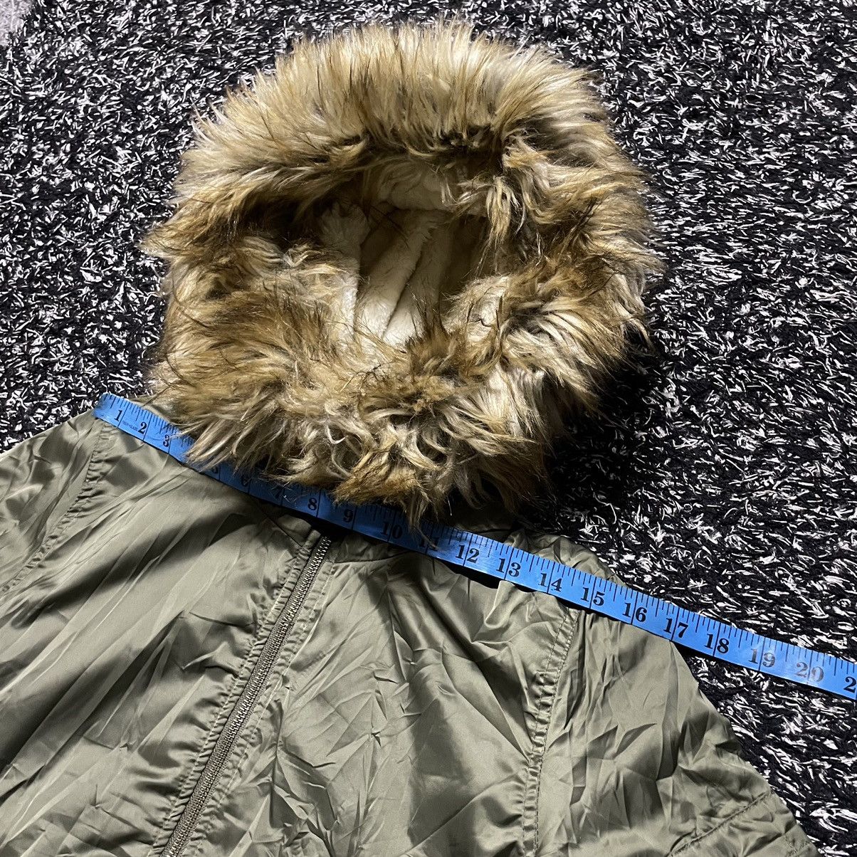 If Six Was Nine × Japanese Brand × Le Grande Bleu (L.G.B.) 🔔Hot Item🔔- Earth Music & Ecology Fur Hood Jacket Lgb Style Size US S / EU 44-46 / 1 - 6 Thumbnail