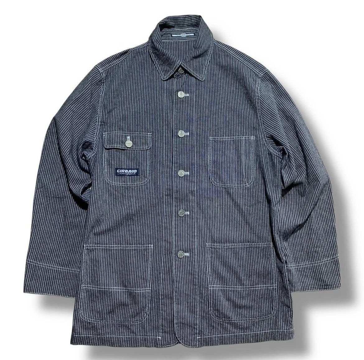 Marithe + Francois Girbaud 2000s Mfg Limited Edition Wabash Hickory Chore y2k Lgb Size US L / EU 52-54 / 3 - 1 Thumbnail