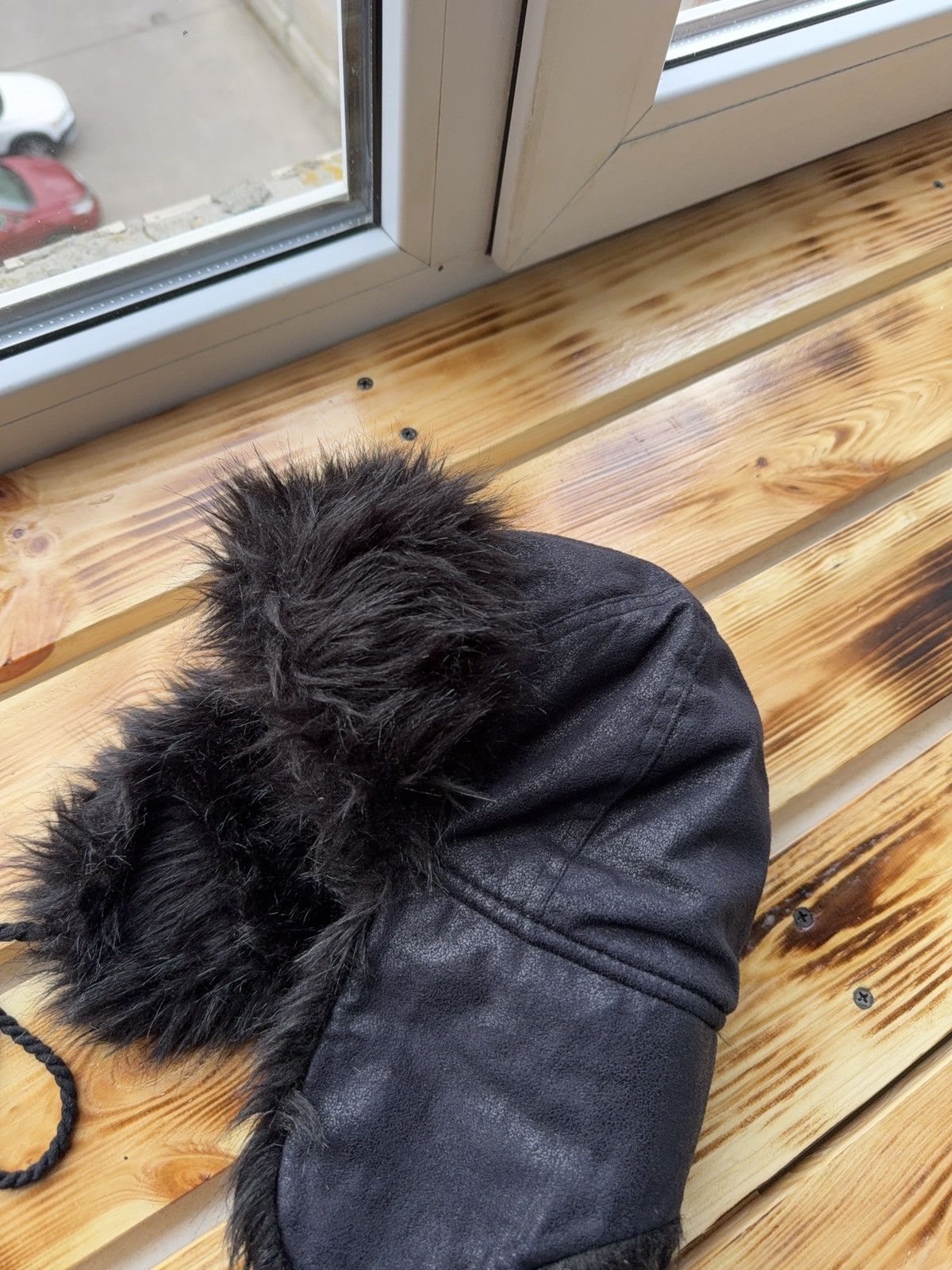Le Grande Bleu (L.G.B.) Vintage Y2K Fuzzy Fur Ushanka Hat if six was nine LGB Style Size ONE SIZE - 2 Thumbnail