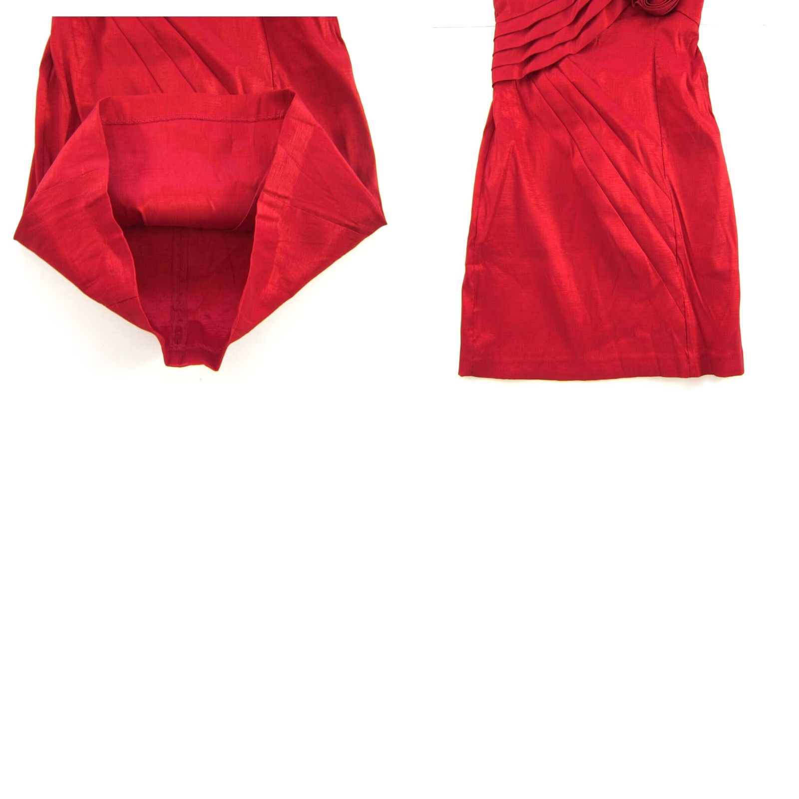 Vintage NWT INC International Concepts Red Rose Stretch Strapless Prom Party Dress 0 Size XS / US 0-2 / IT 36-38 - 8 Thumbnail