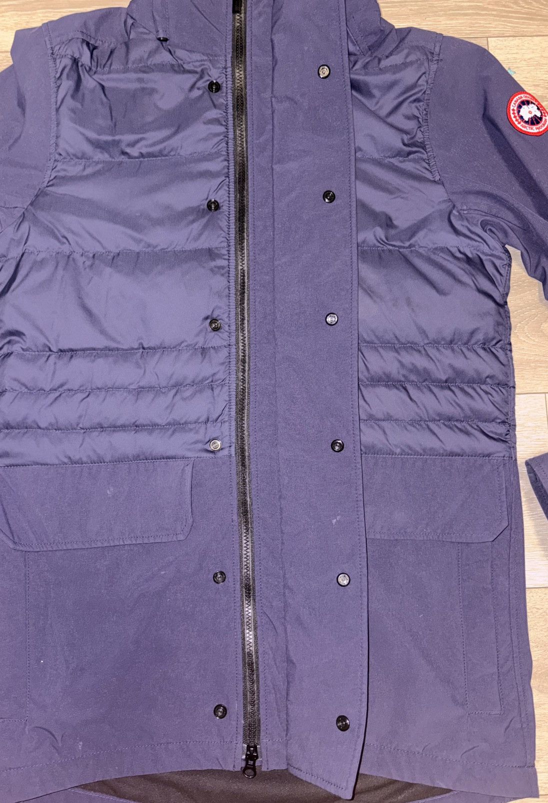 Canada Goose Canada Goose Admiral Navy Hooded Down Parka Men's Jacket L Size US L / EU 52-54 / 3 - 4 Thumbnail