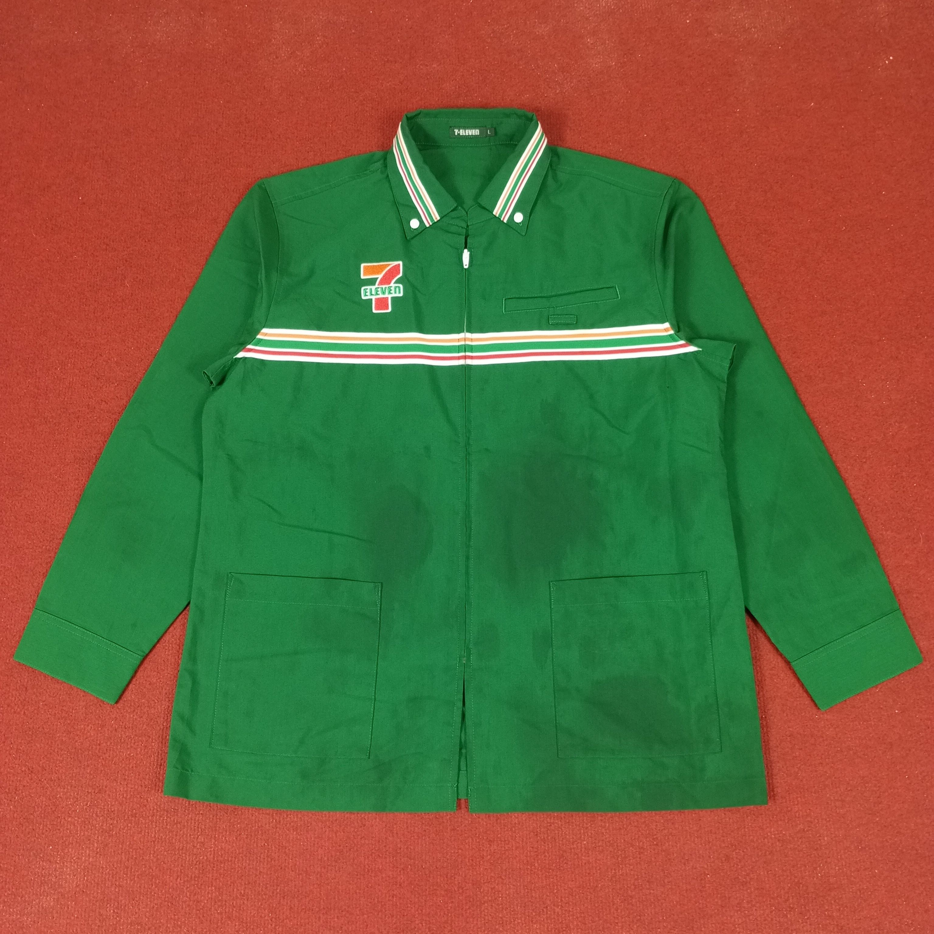 Japanese Brand × Vintage 7 Eleven Japanese Workers Uniform Jacket Size US M / EU 48-50 / 2 - 1 Thumbnail