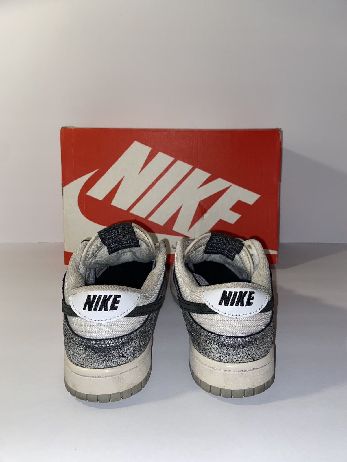 Nike Nike Dunk Low Golden Gals Metallic Silver (Women's) 9W 7.5M Size US 9 / IT 39 - 4 Thumbnail