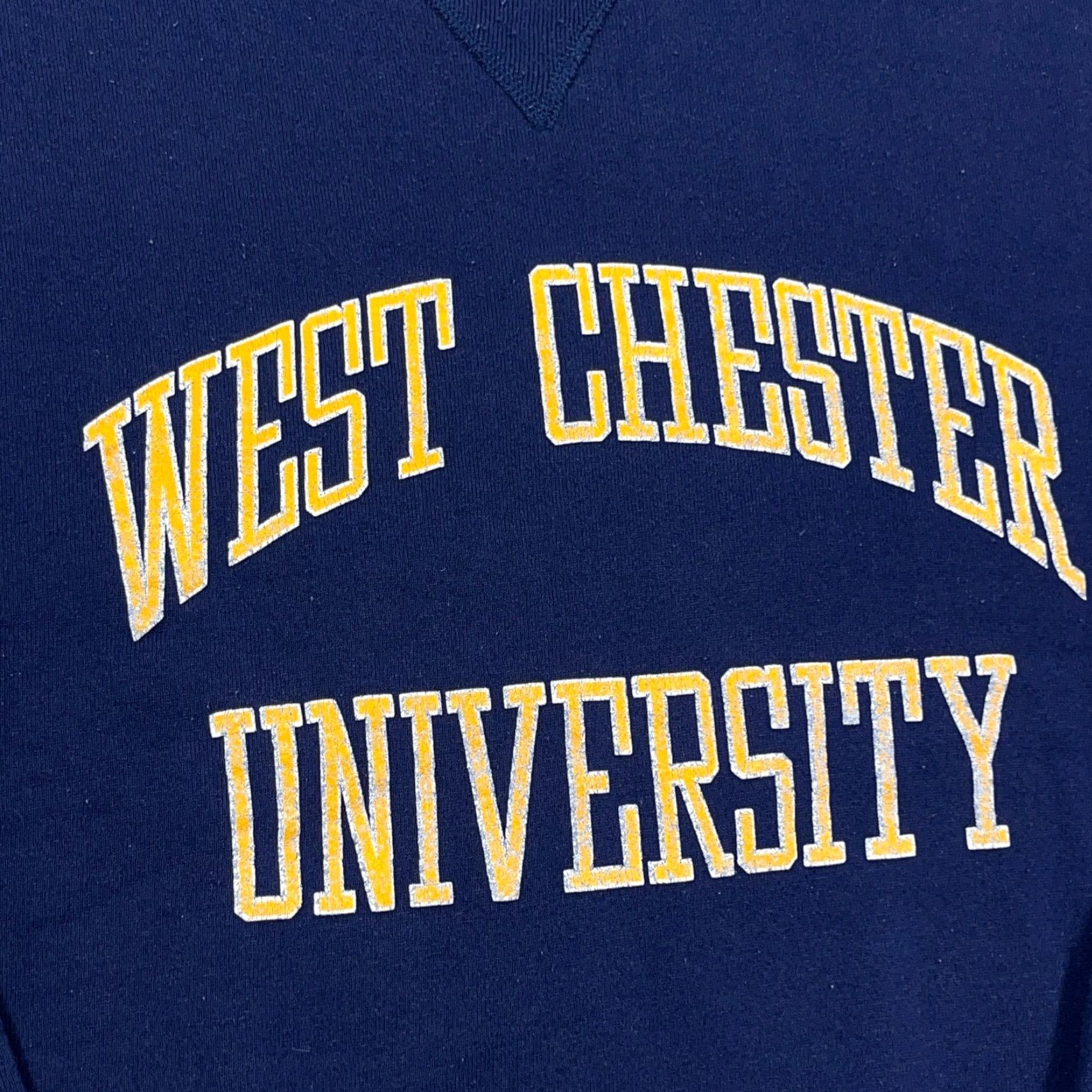Russell Athletic VINTAGE Russell Athletic West Chester University Sweatshirt Men XL Blue Crewneck Pullover Logo 80s USA Size US XL / EU 56 / 4 - 4 Thumbnail