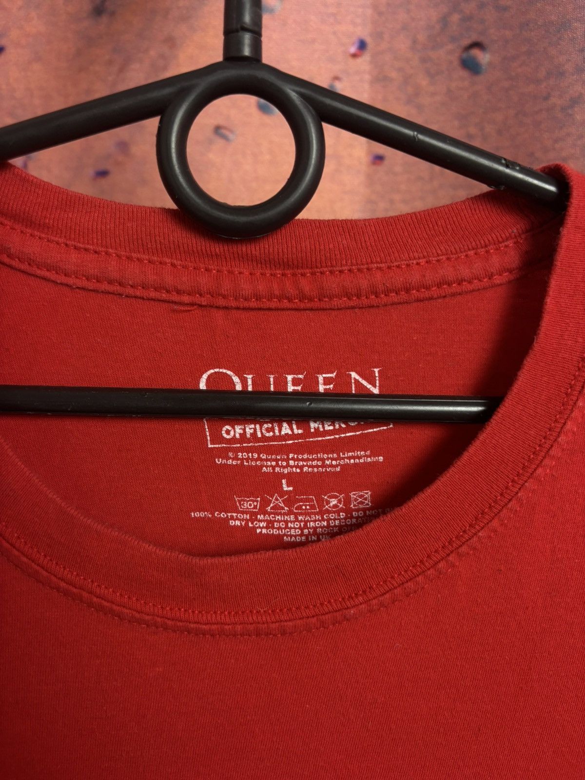 Band Tees Queen band rock tee Size US L / EU 52-54 / 3 - 6 Thumbnail