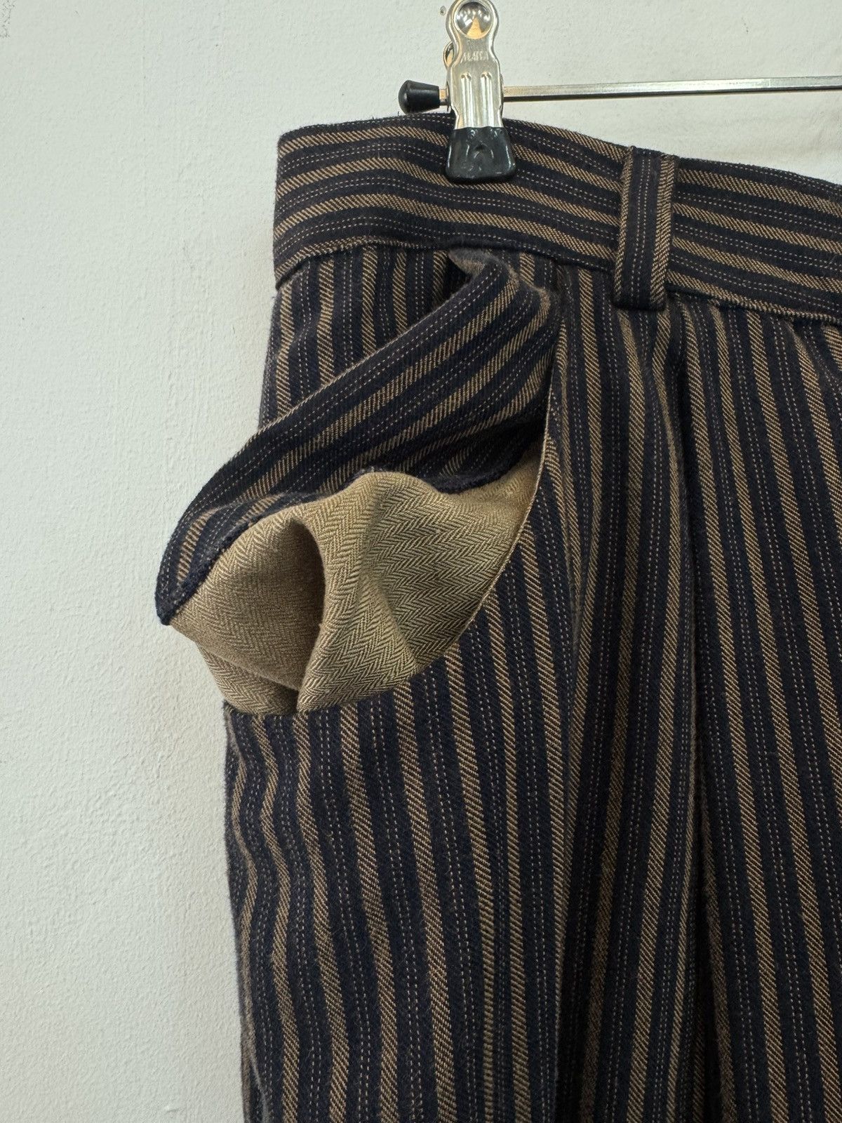 Mavranyma Striped wide pants Size 30" / US 8 / IT 44 - 3 Thumbnail