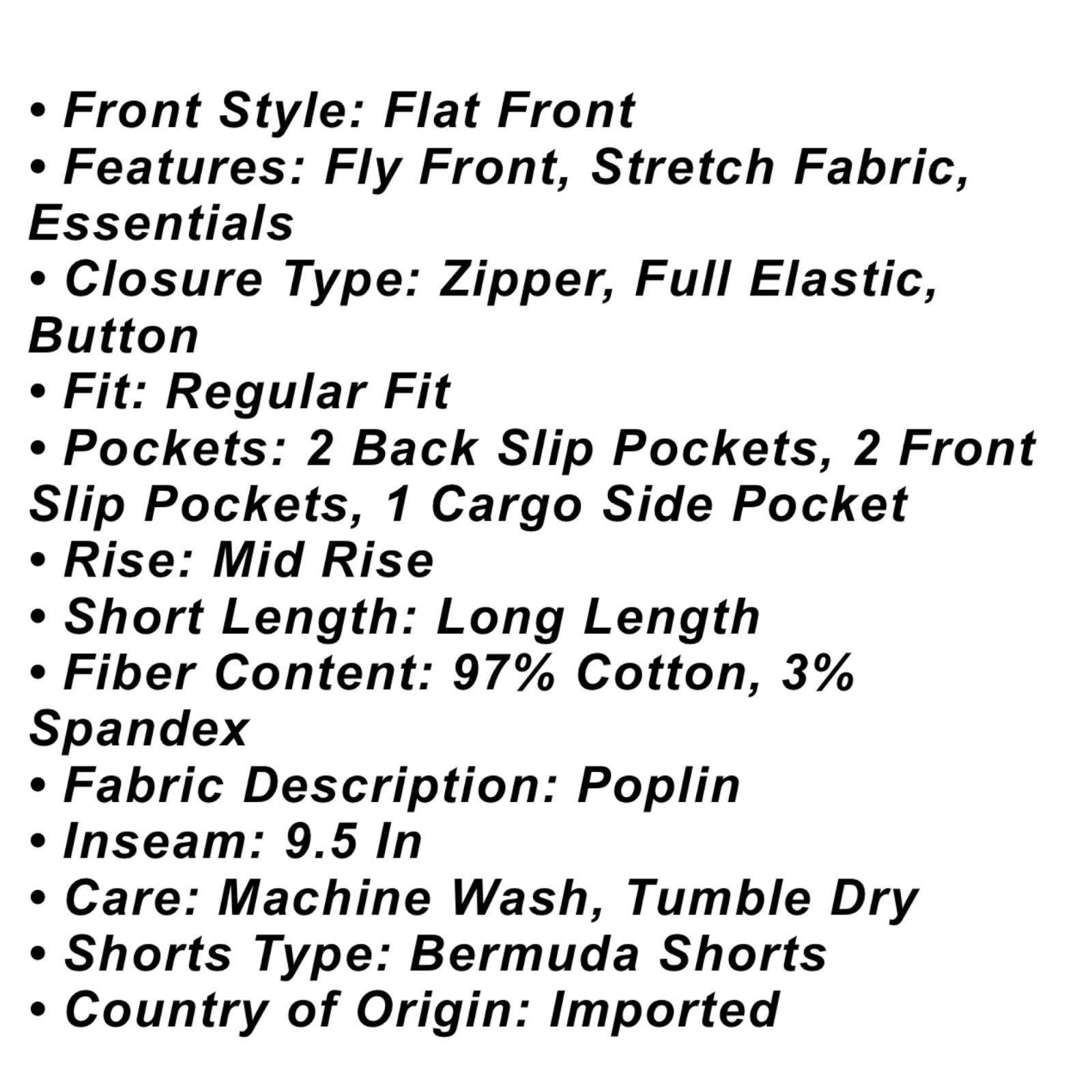 St. Johns Bay St. John's Bay - Women's Mid-Rise Cargo Bermuda Short - Blue Size 26" / US 2 / IT 38 - 10 Thumbnail