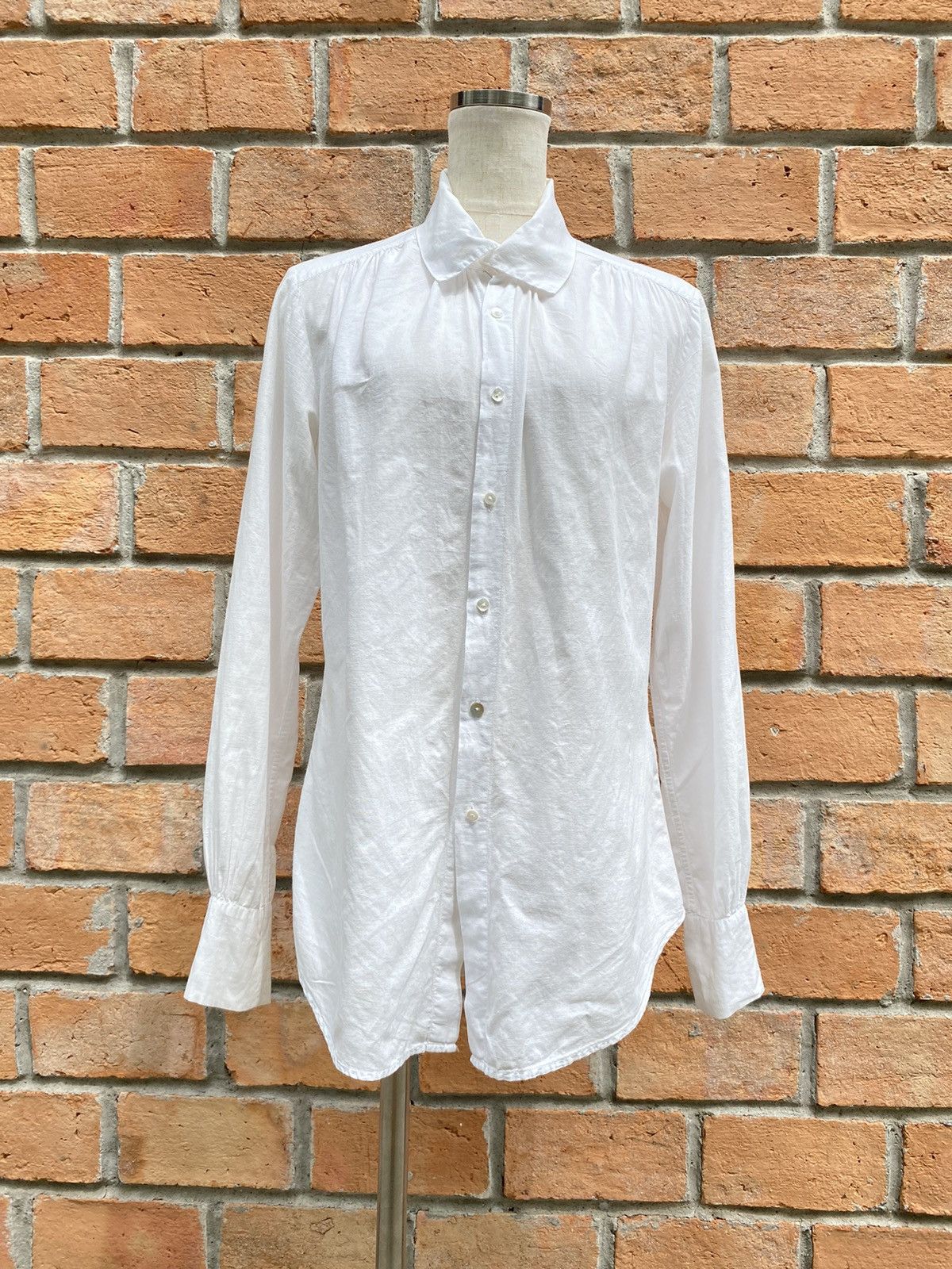 45rpm 45rpm Classic White Long-Sleeve Shirt Size S / US 4 / IT 40 - 3 Thumbnail