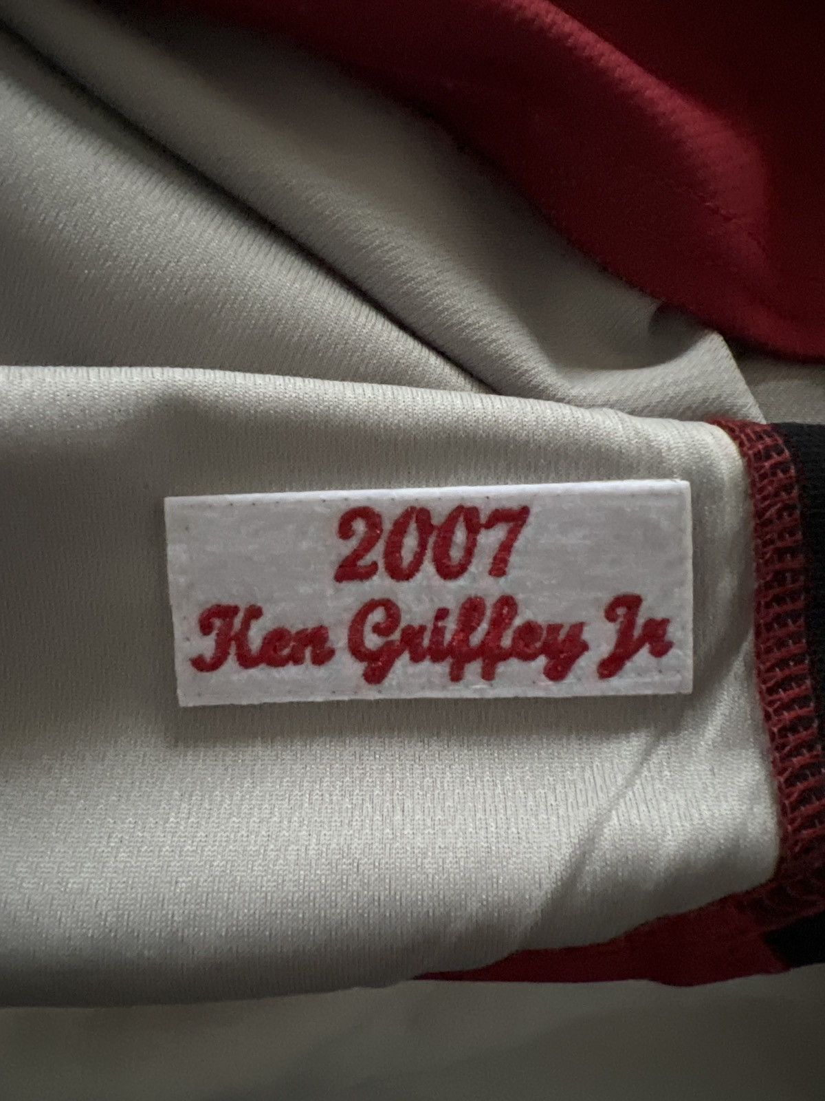 Mitchell & Ness Mitchell & Ness Cincinnati Reds Ken Griffey Jr. BP Jersey Size US L / EU 52-54 / 3 - 6 Thumbnail