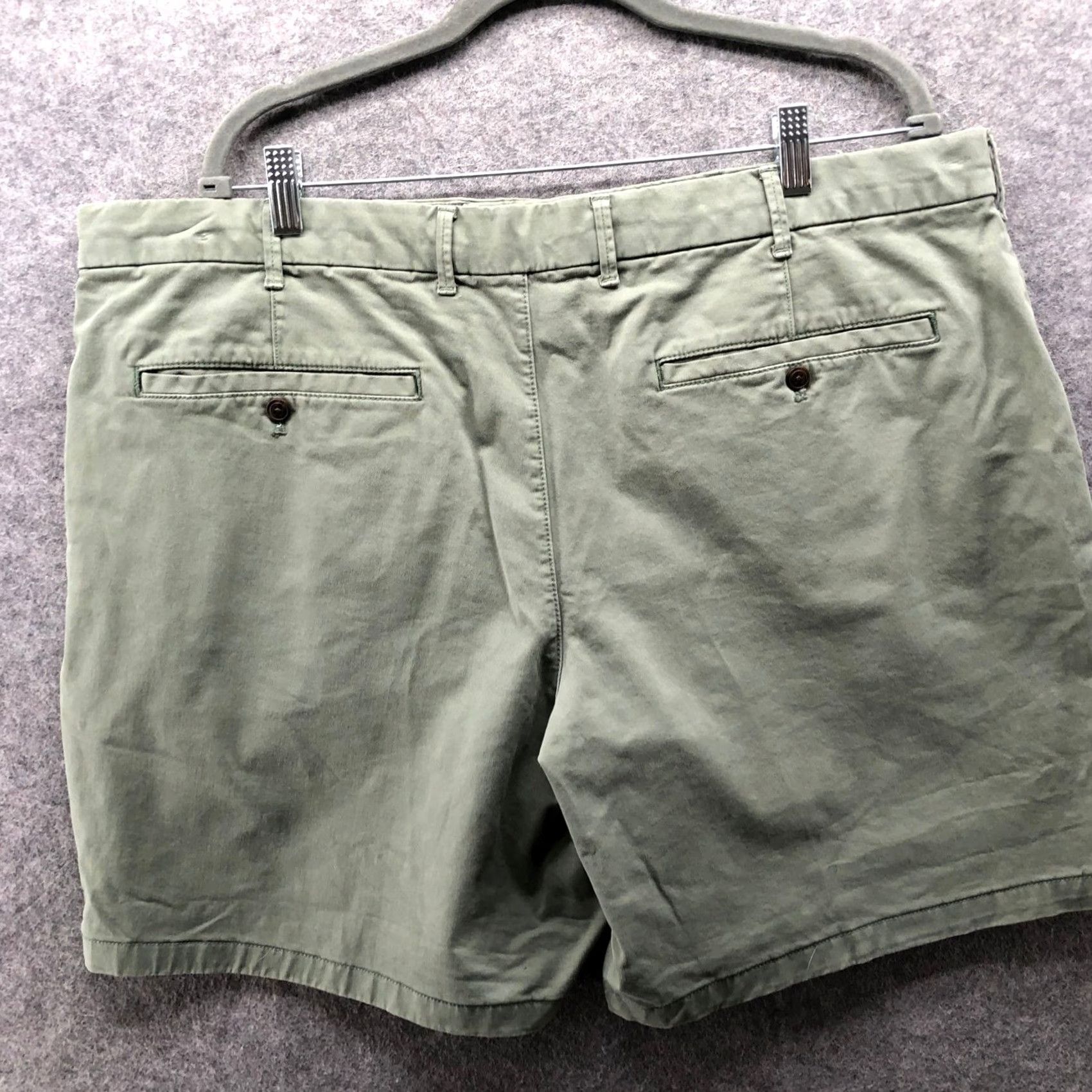Gap VINTAGE Gap 8'' Chino Shorts Mens 40 Spring Leaf Green Flat Front Stretch Pants Shorts Chino Casual Mens 40 Green Size US 40 / EU 56 - 2 Thumbnail