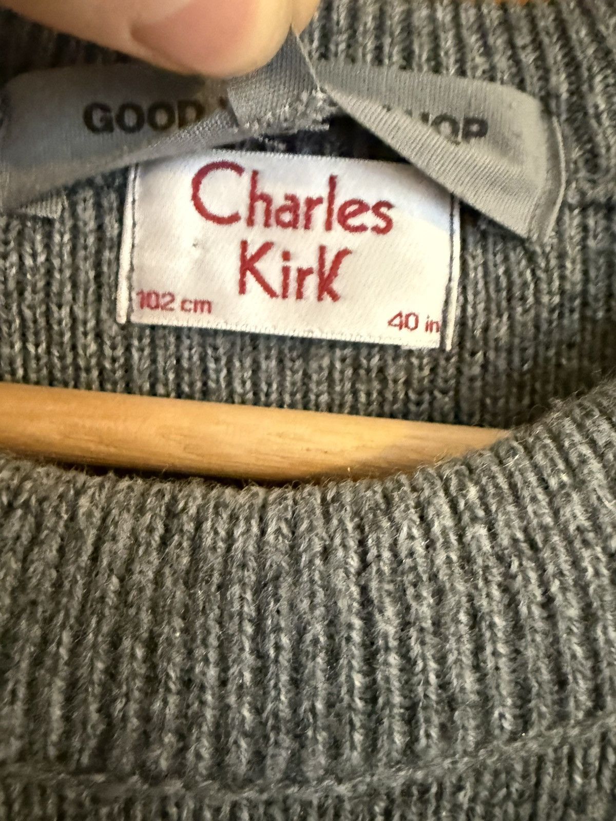 Good Design Shop Comme des Garcons Good Design Shop Comme des Garcons x Charles Kirk Sweater Size US M / EU 48-50 / 2 - 4 Thumbnail