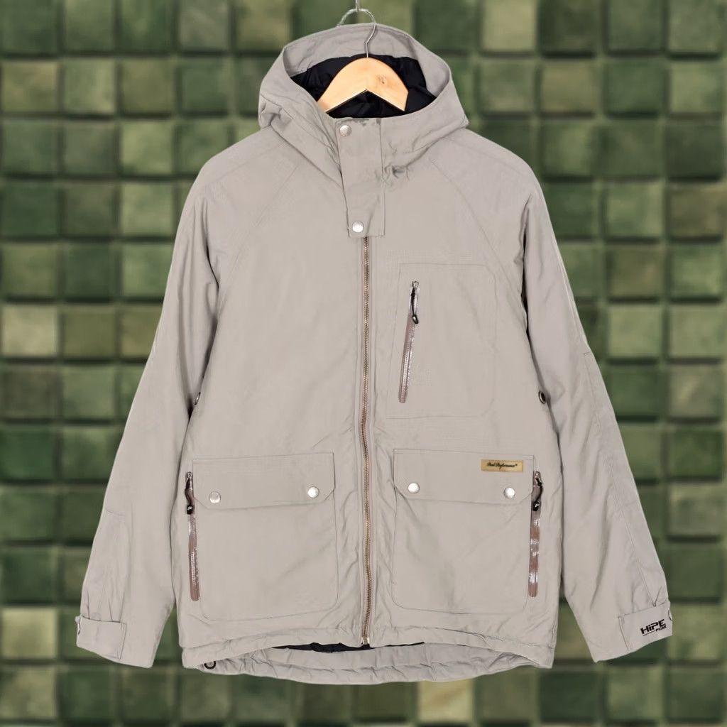Peak Performance PEAK PERFORMANCE Stanton Jacket Men L Hooded Padded Waterproof Grey MJ4890 Size US L / EU 52-54 / 3 - 1 Thumbnail