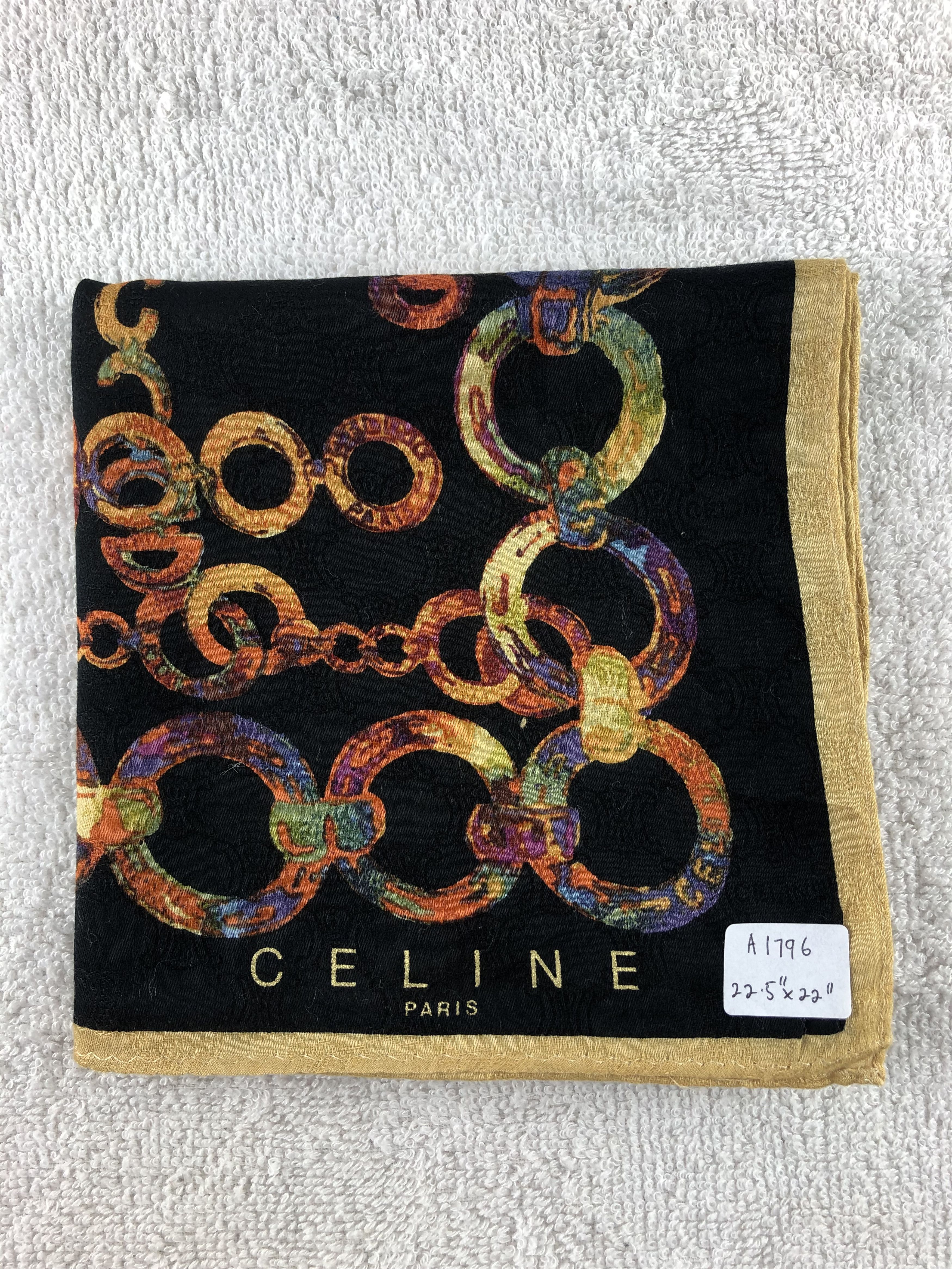 Celine Celine Handkerchief / Bandana / Neckerchief Size ONE SIZE - 6 Thumbnail