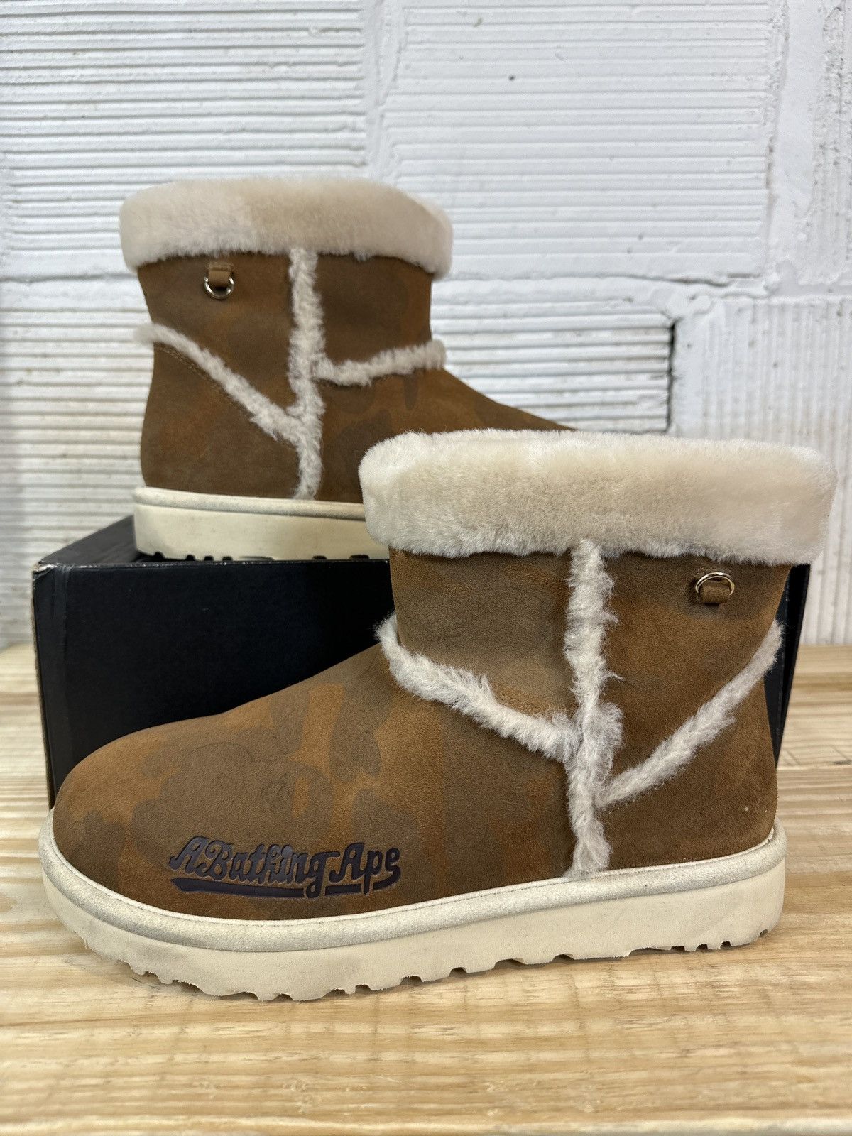 image of Bape Ugg Classic Chestnut Boot Size 10 in Brown, Men's