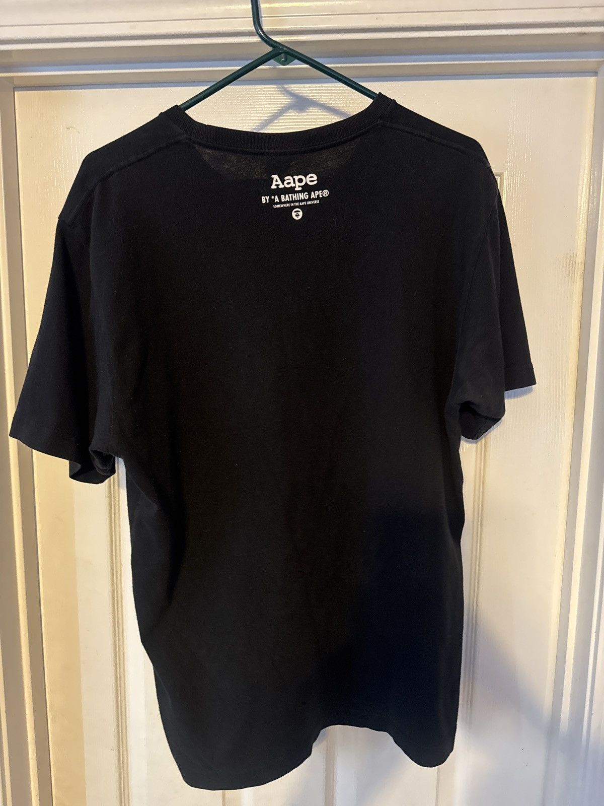 Aape All Black Bape T-shirt Size US L / EU 52-54 / 3 - 2 Thumbnail