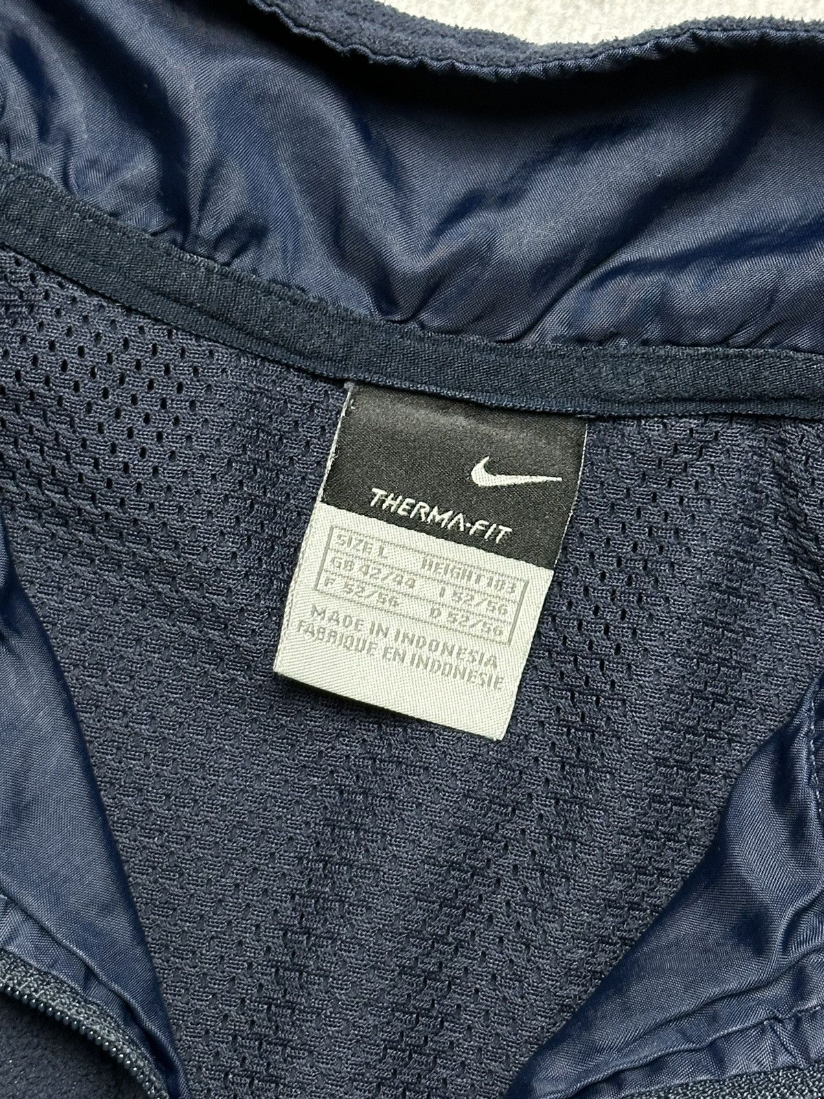 Nike Nike Therma-Fit Total 90 Vintage Half-Zip center swoosh logo Size US L / EU 52-54 / 3 - 8 Thumbnail