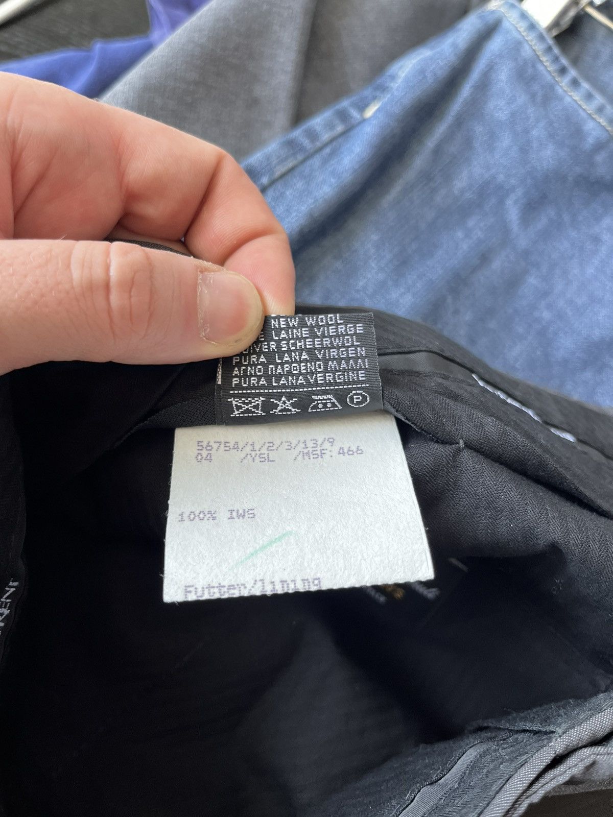 Saint Laurent Paris × Vintage × Yves Saint Laurent YSL Classic pants vintage Size US 34 / EU 50 - 15 Thumbnail