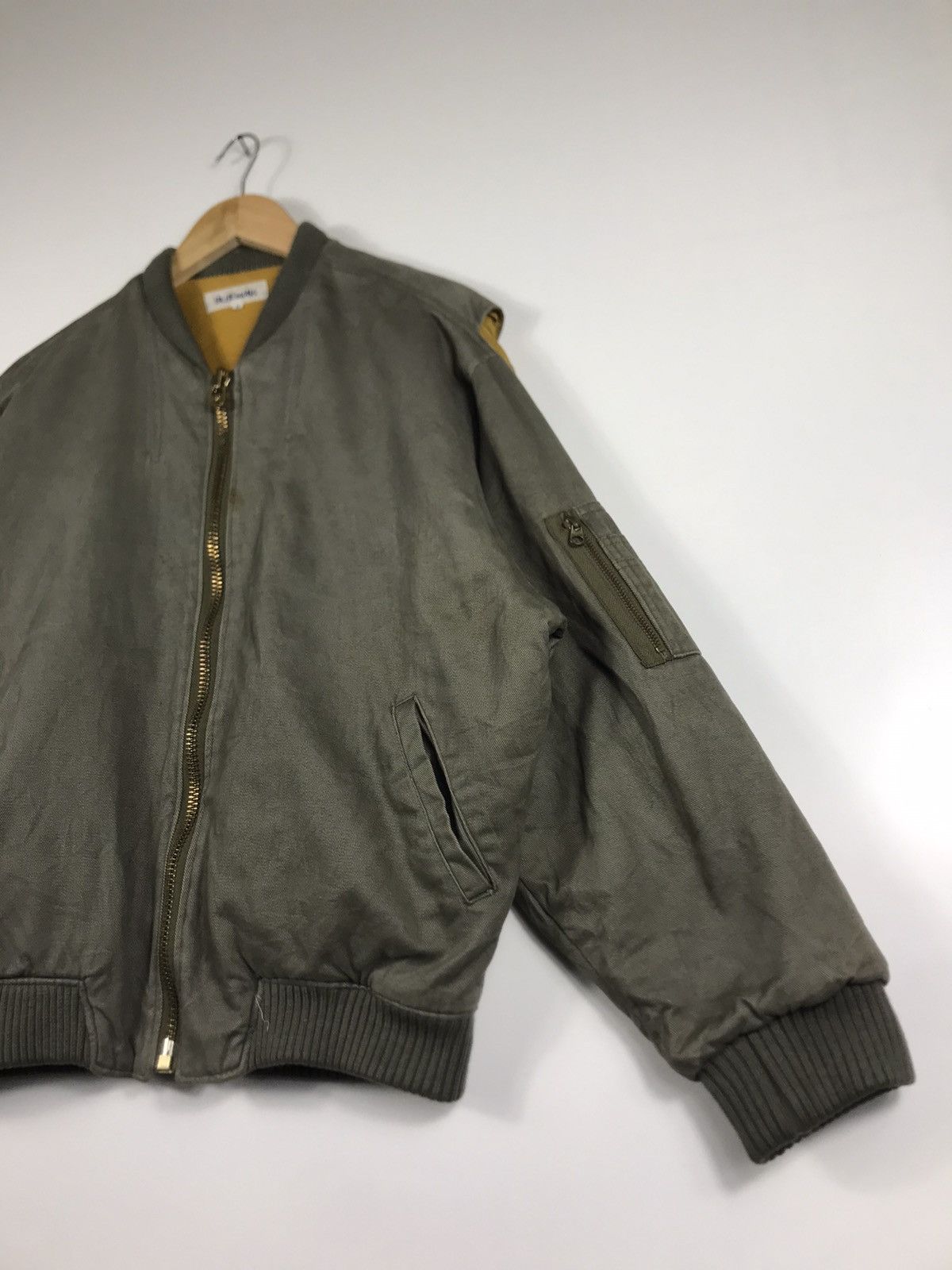 Blue Blue Japan × Japanese Brand ⚡️Vintage Blue Way Clothing.Co Bomber Jacket Size US S / EU 44-46 / 1 - 4 Thumbnail
