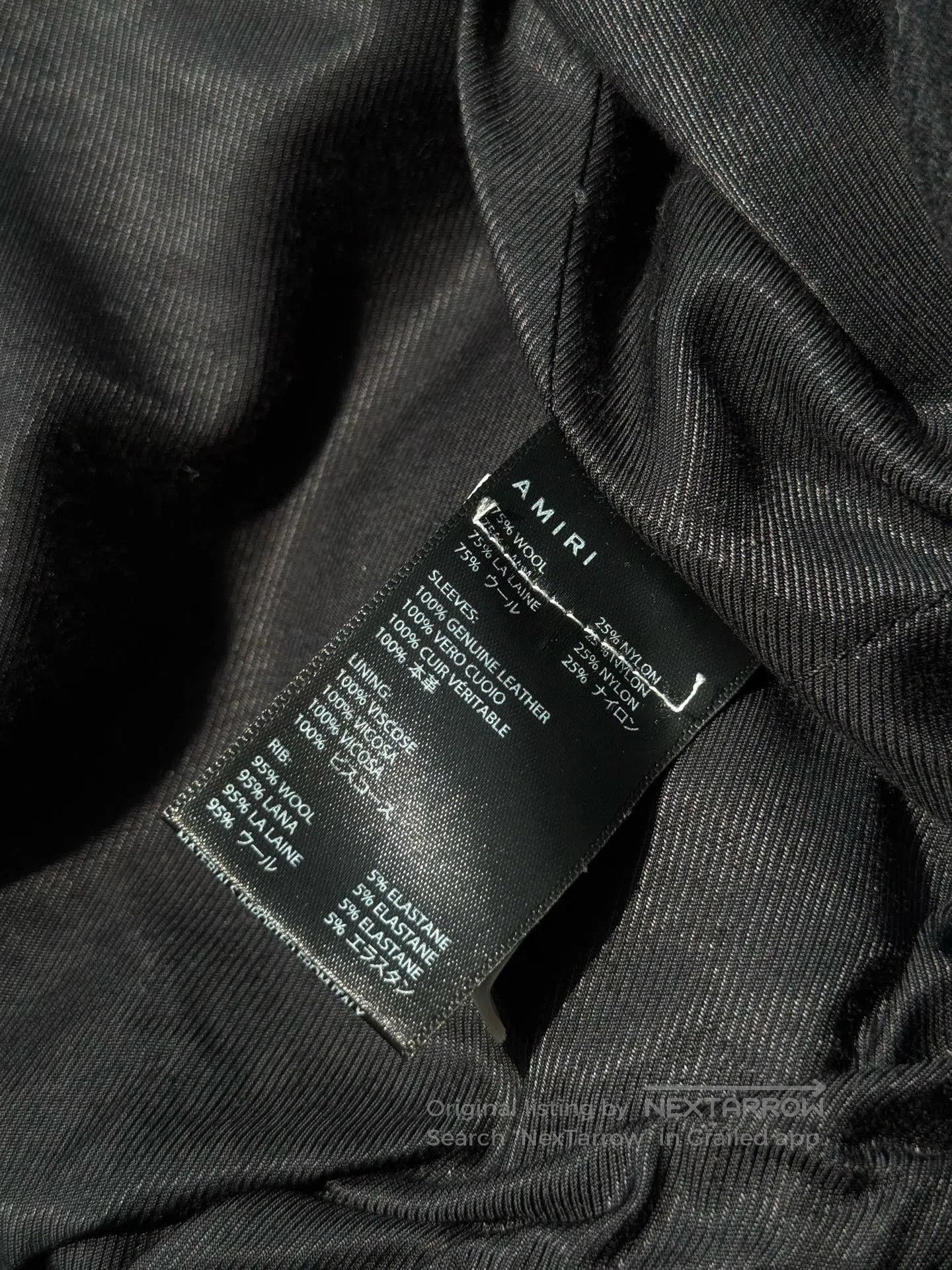 Amiri AMIRI 25FW Logo Patch Baseball Jacket. Size US M / EU 48-50 / 2 - 5 Thumbnail