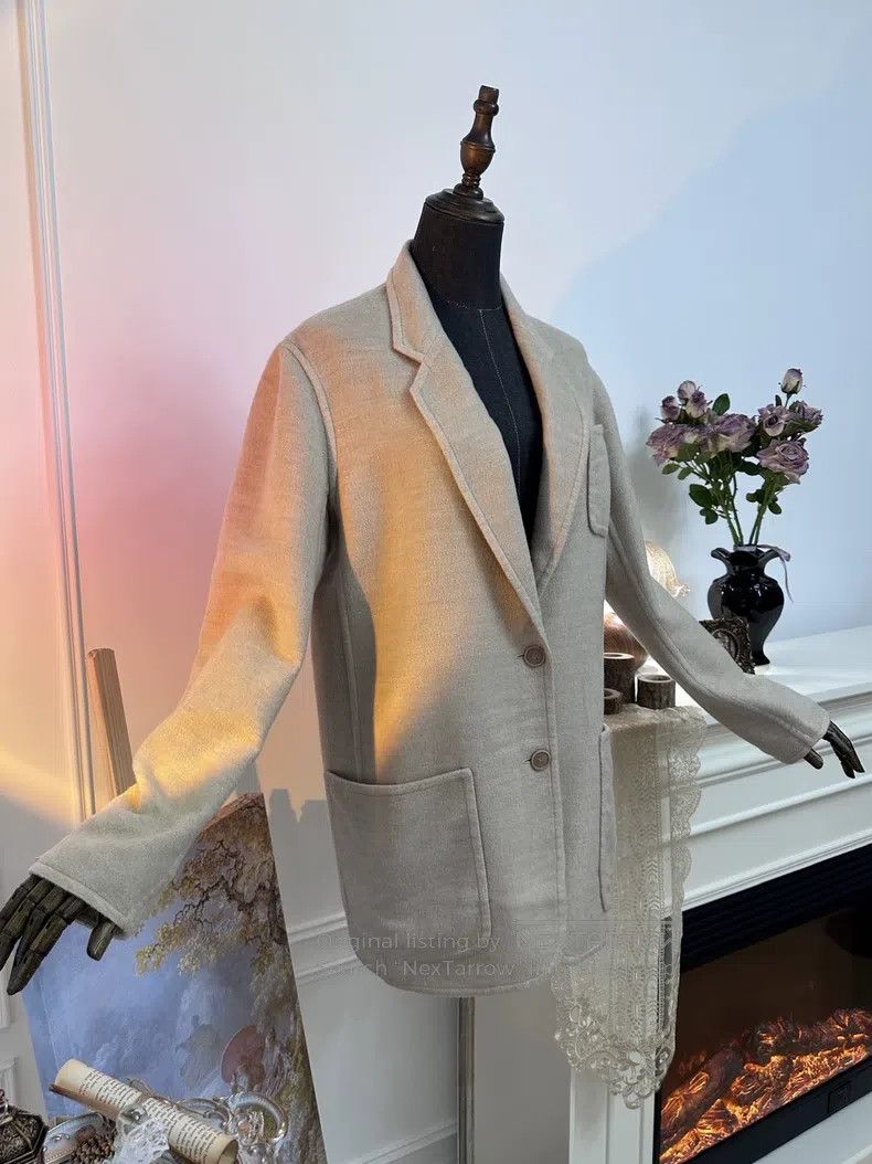 Hermes Hermes Margiela Era Cashmere Double-Faced Tweed Suit Jacke Size XS / US 0-2 / IT 36-38 - 3 Thumbnail