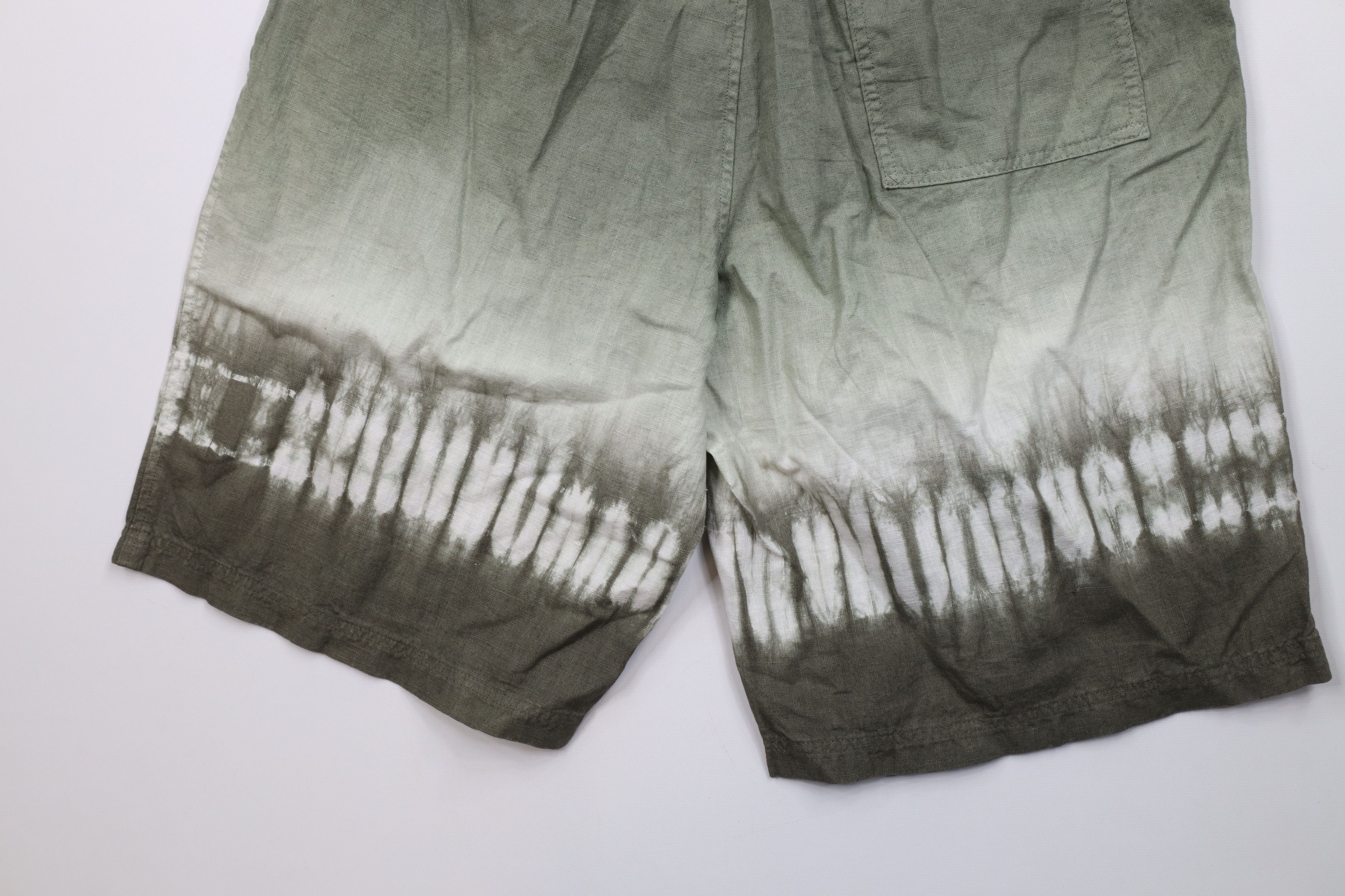 Vintage Deadstock Vintage 90s Y2K Streetwear Belted Acid Wash Shorts Size US 32 / EU 48 - 12 Thumbnail