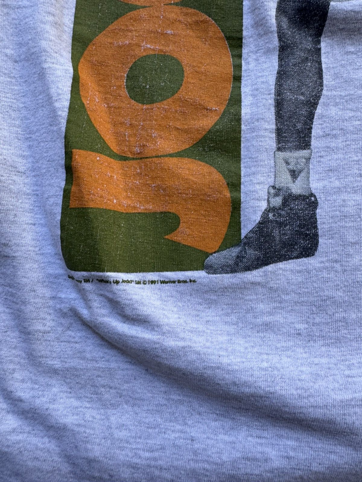 Nike × Vintage Vintage 1991 Space Jam Michael Jordan Graphic Sports Tee Size US M / EU 48-50 / 2 - 6 Thumbnail