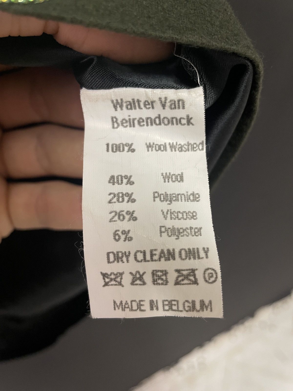 Walter Van Beirendonck Walter Van Beirendonck Antwerp Six Archive Wool Dress size L Size L / US 10 / IT 46 - 14 Thumbnail