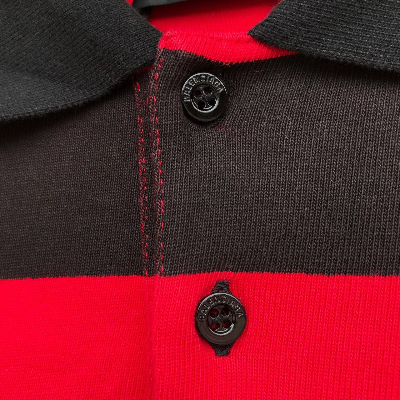 Balenciaga BALENCIAGA STRIPED RUGBY POLO Size US XXS / EU 40 - 11 Thumbnail