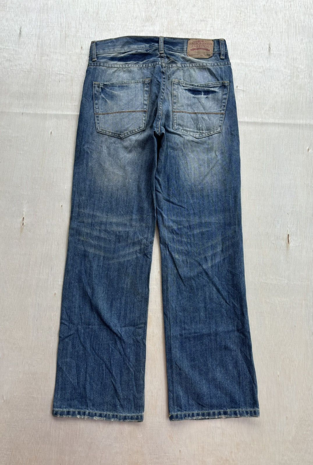 Hysteric Glamour × Japanese Brand Vintage Abercrombie And Fitch Paint Denim Jeans Size US 30 / EU 46 - 2 Thumbnail
