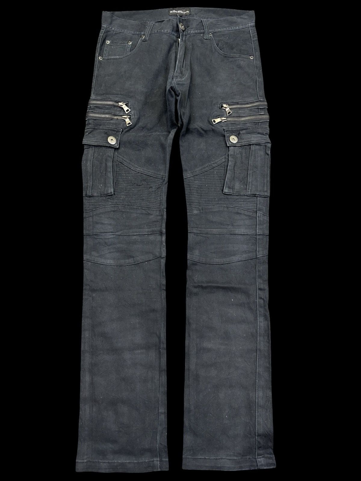 Japanese Brand In the attic Seditionaries style Multizipper Cargo Pant F988 Size US 31 - 1 Thumbnail