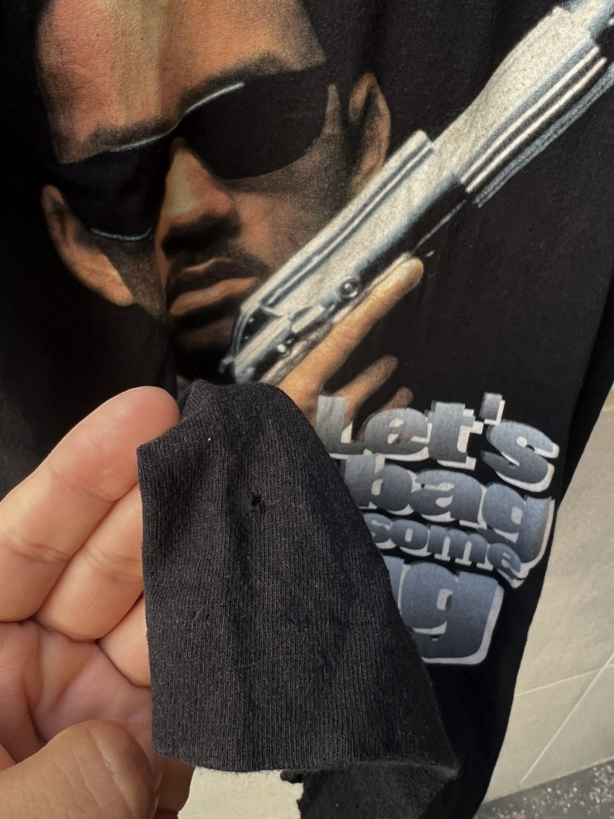 Vintage Vintage Men in Black Movie Tee Size US L / EU 52-54 / 3 - 7 Thumbnail