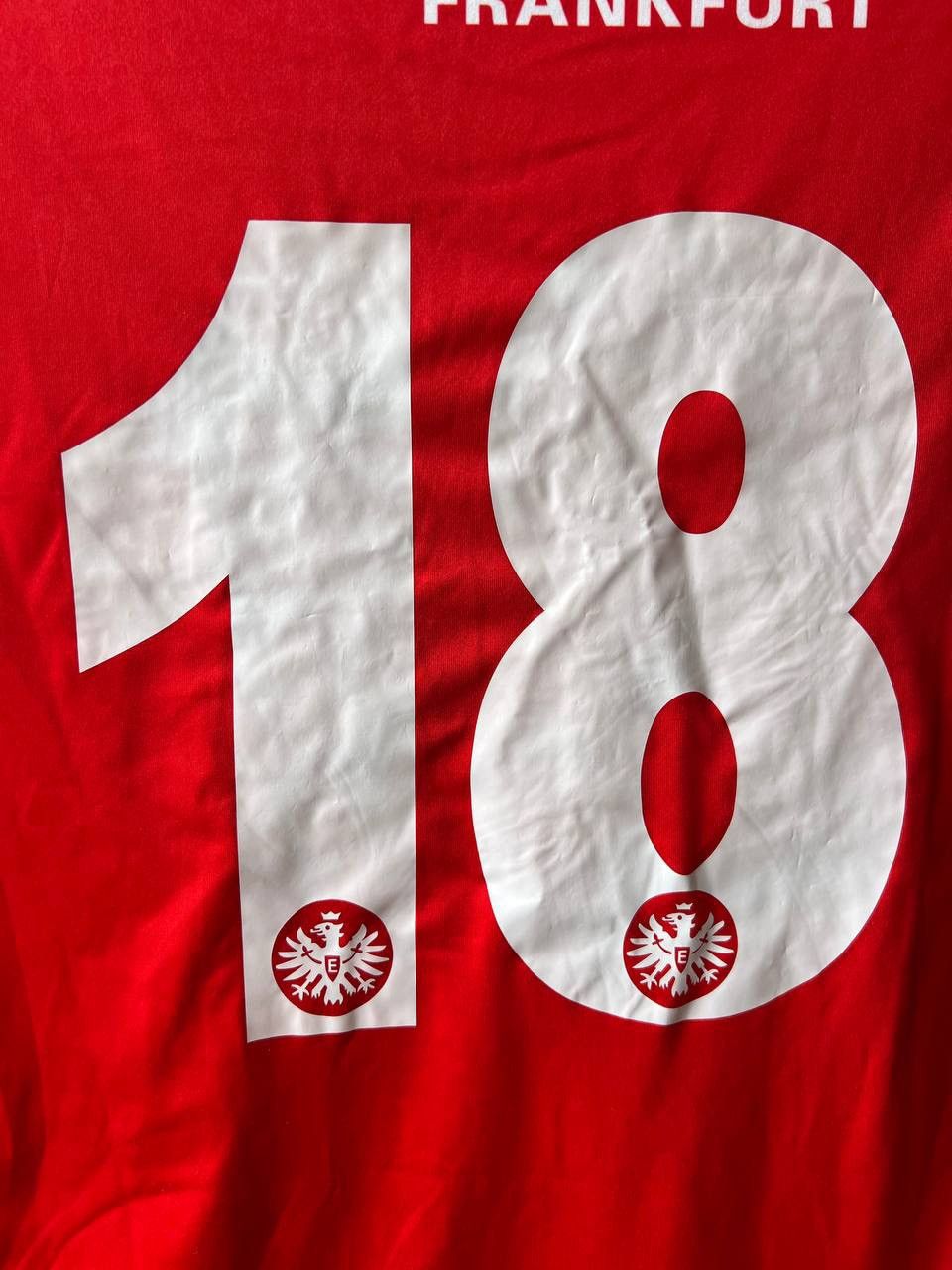 Vintage 2007/08 EINTRACHT FRANKFURT #18 HOME SOCCER JERSEY JAKO RARE Size US XL / EU 56 / 4 - 10 Thumbnail