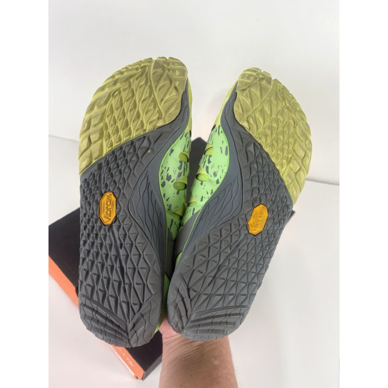 Merrell Merrell Trail Glove 5 3D Sunny Lime Slip On Sneakers Womens Size 7.5M Size ONE SIZE - 7 Thumbnail