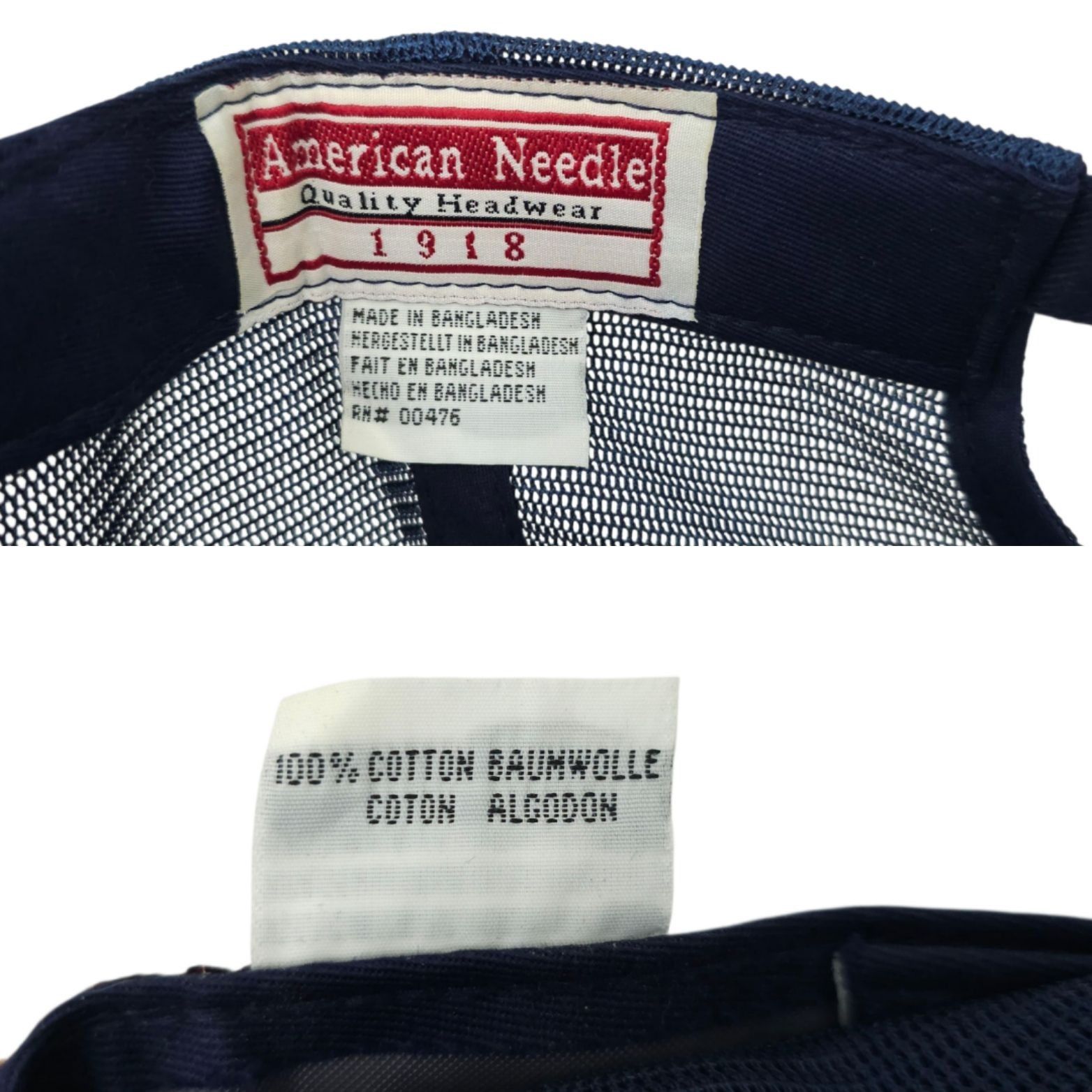 American Needle Mississippi Magnolia State Mesh Back Tuck Strap Cap Trucker Size ONE SIZE - 8 Thumbnail