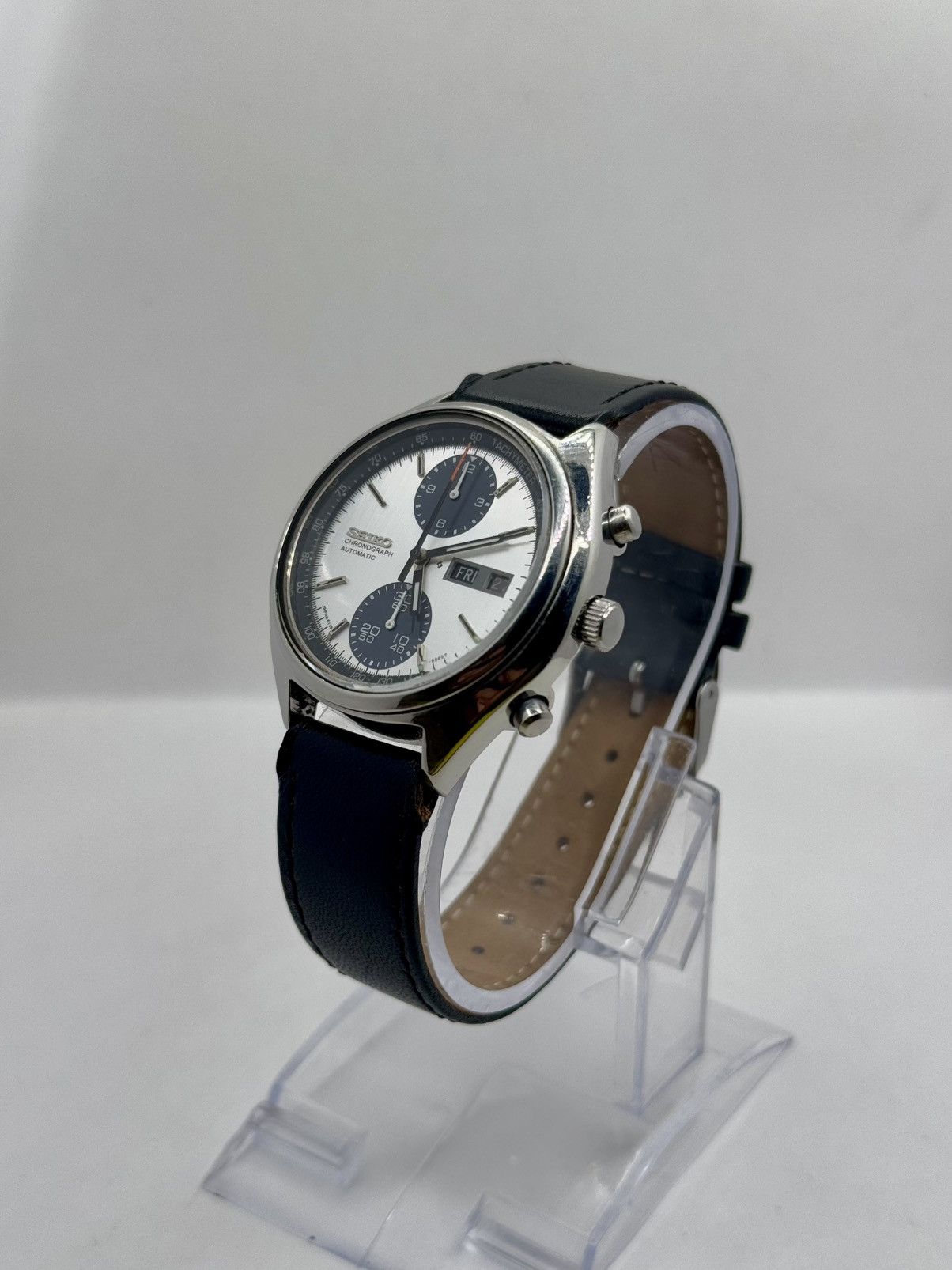 Seiko Vintage Seiko Automatic chronograph |6138 - 8020|Men’s watch Size 38 - 2 Thumbnail