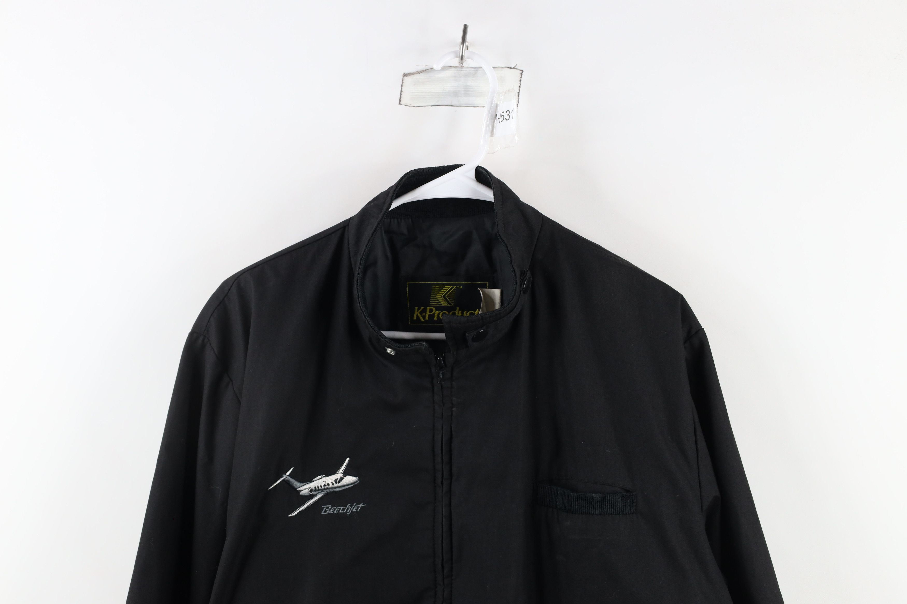 Vintage Vintage 80s 90s K Products Airplane Bomber Jacket USA Size US L / EU 52-54 / 3 - 2 Thumbnail