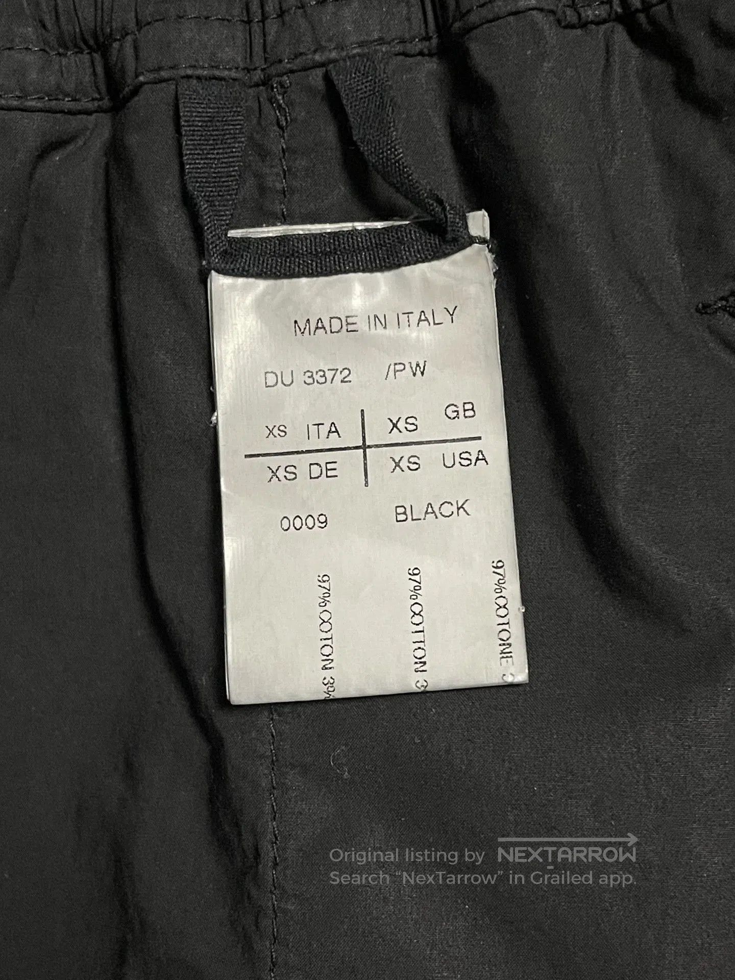Rick Owens rick owens ro waxed fabric shorts. Size 24" / US 00 / IT 34 - 3 Thumbnail