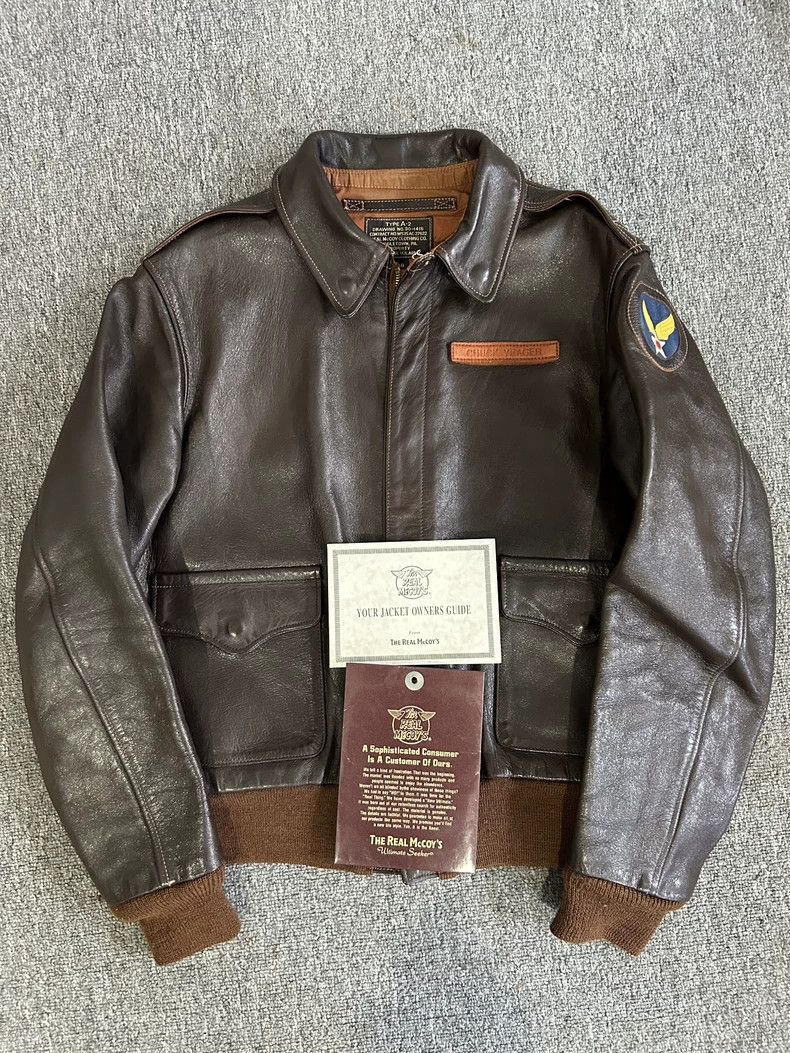 The Real McCoy's The Real McCoys A2 Flying Tiger, Horsehide
