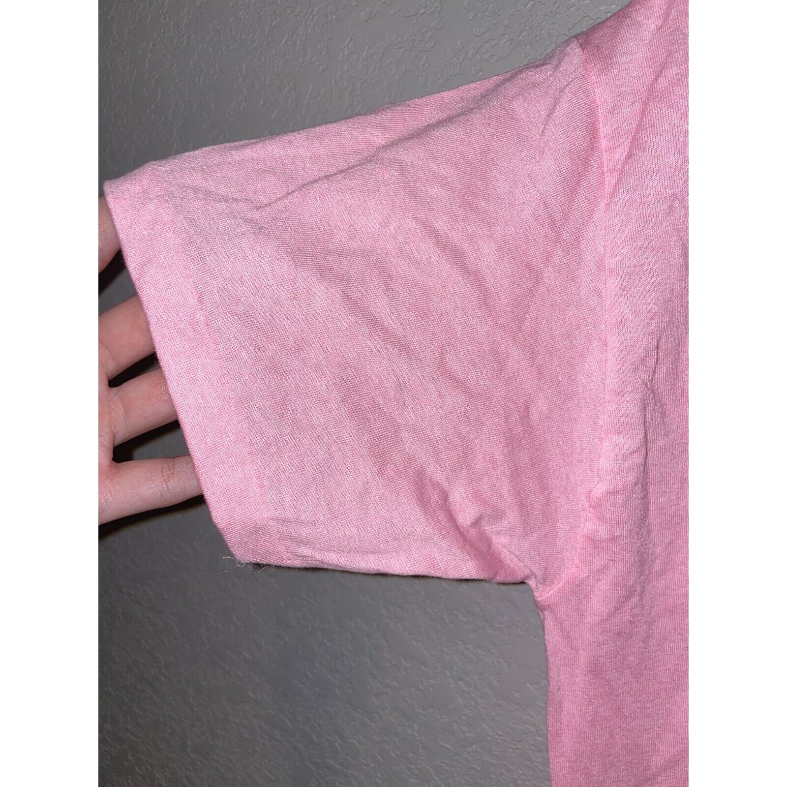 Jerzees 1980s Women's Jerzees Pink Sleeper Sleep Shirt 80s Women OS Size L / US 10 / IT 46 - 4 Thumbnail