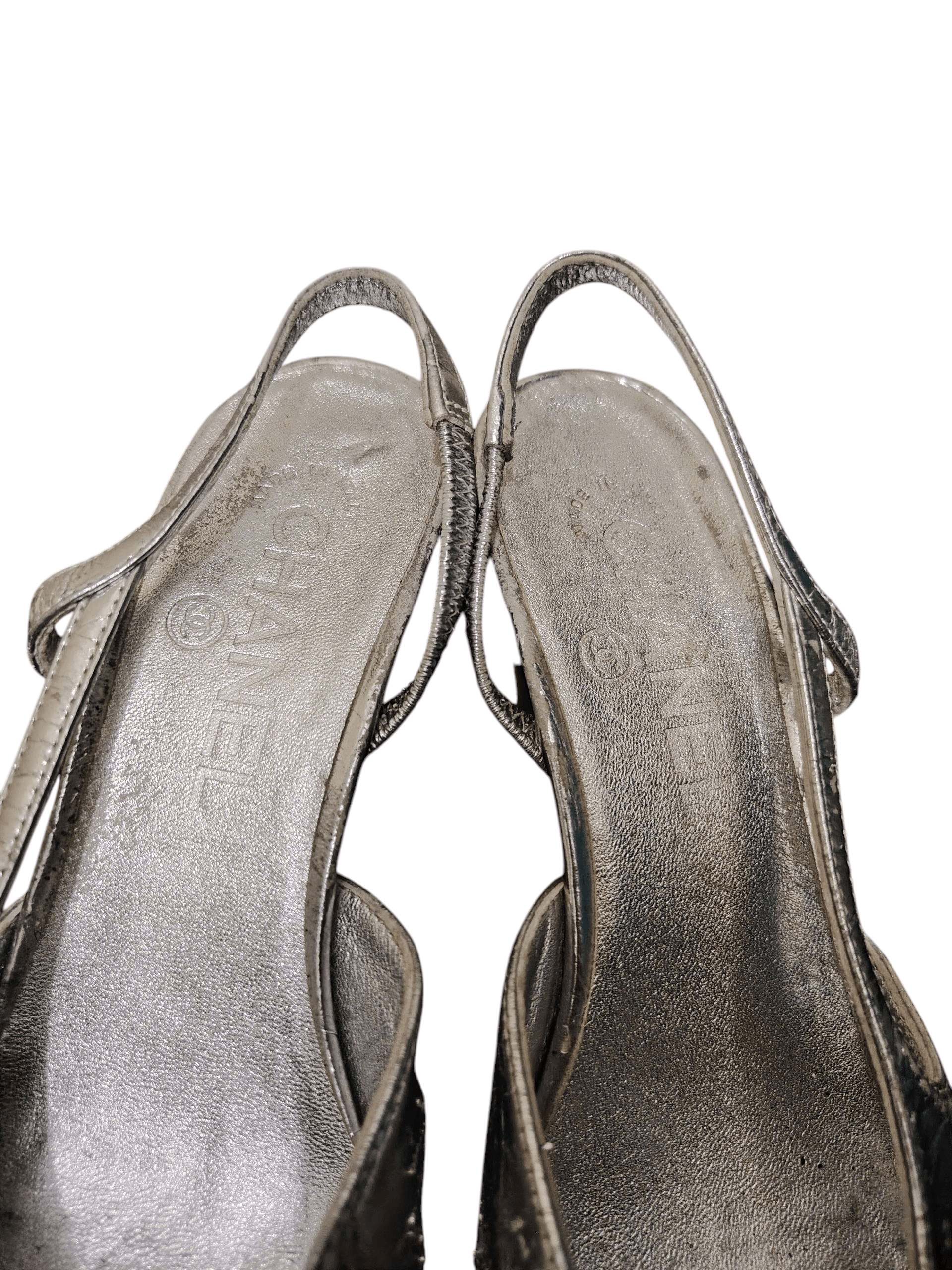 Chanel Distressed Chanel Heels Size US 6.5 / IT 36.5 - 4 Thumbnail