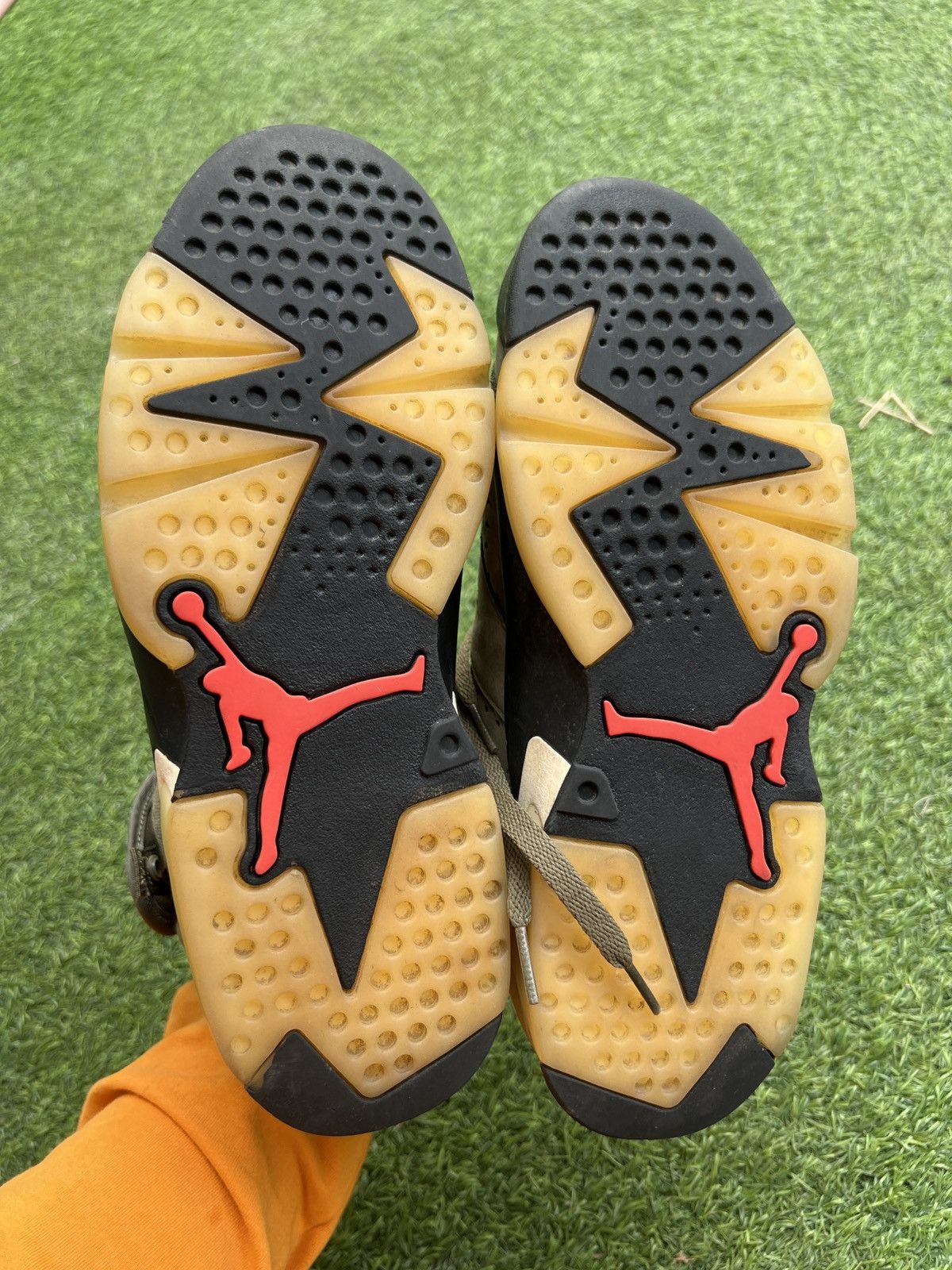 Jordan Brand × Travis Scott Nike Travis Scott x Air Jordan 6 Retro 'Olive' CN1084-200 Size US 8.5 / EU 41-42 - 6 Thumbnail