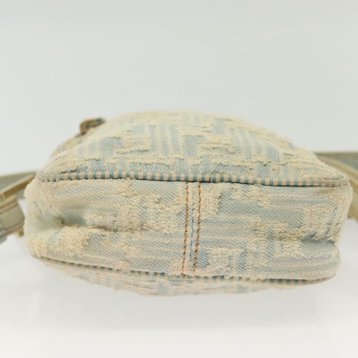 Fendi FENDI Shoulder Bag Denim Light Blue Gold Size ONE SIZE - 9 Thumbnail